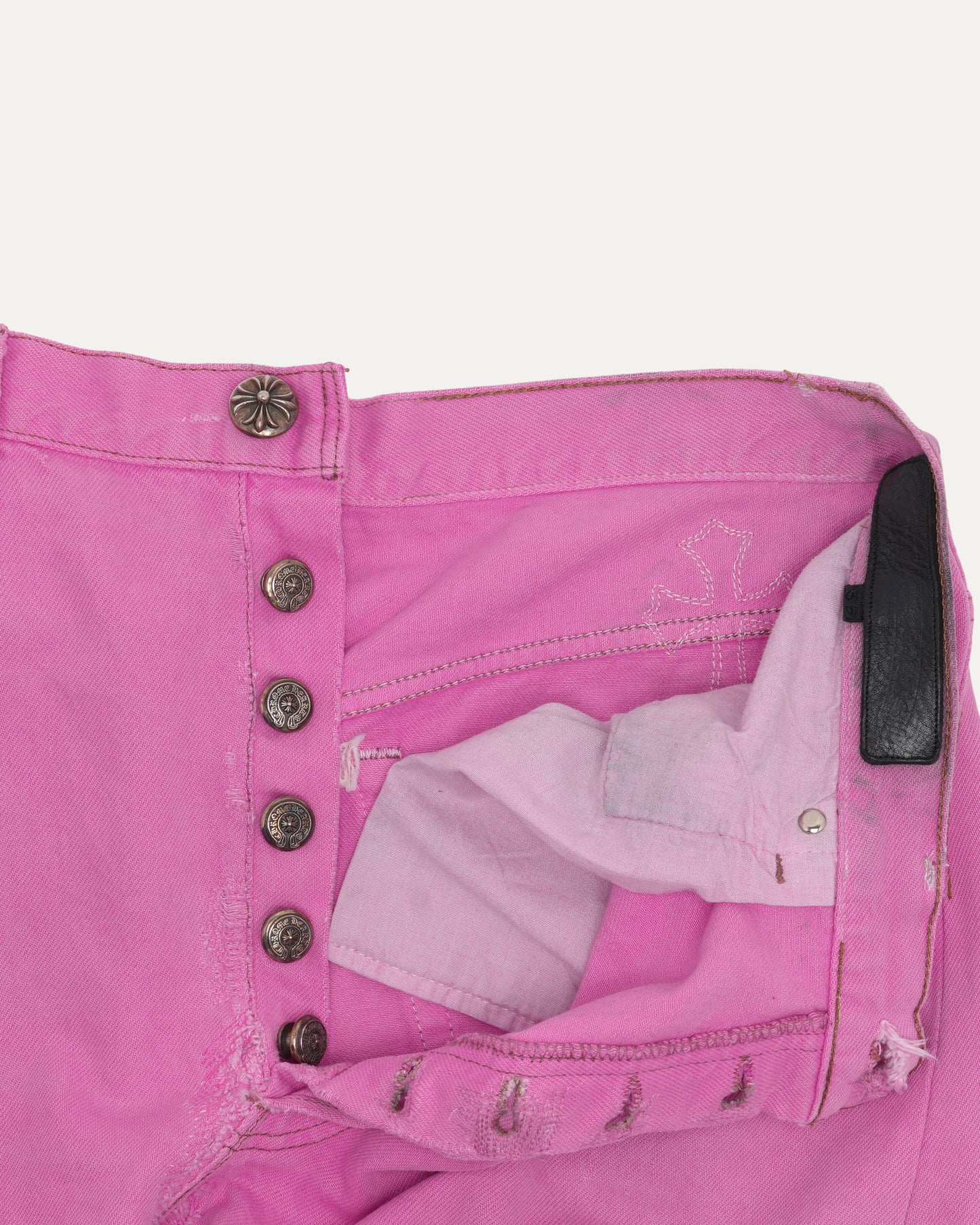 Sex Records Repaired Levi's 501 Cross Patch Jeans