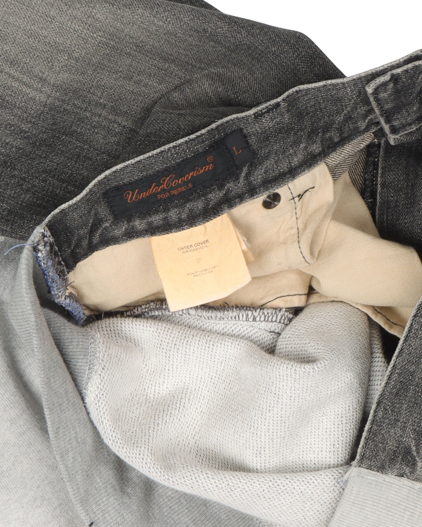 AW02 REBELGODS Hybrid Denim Jeans