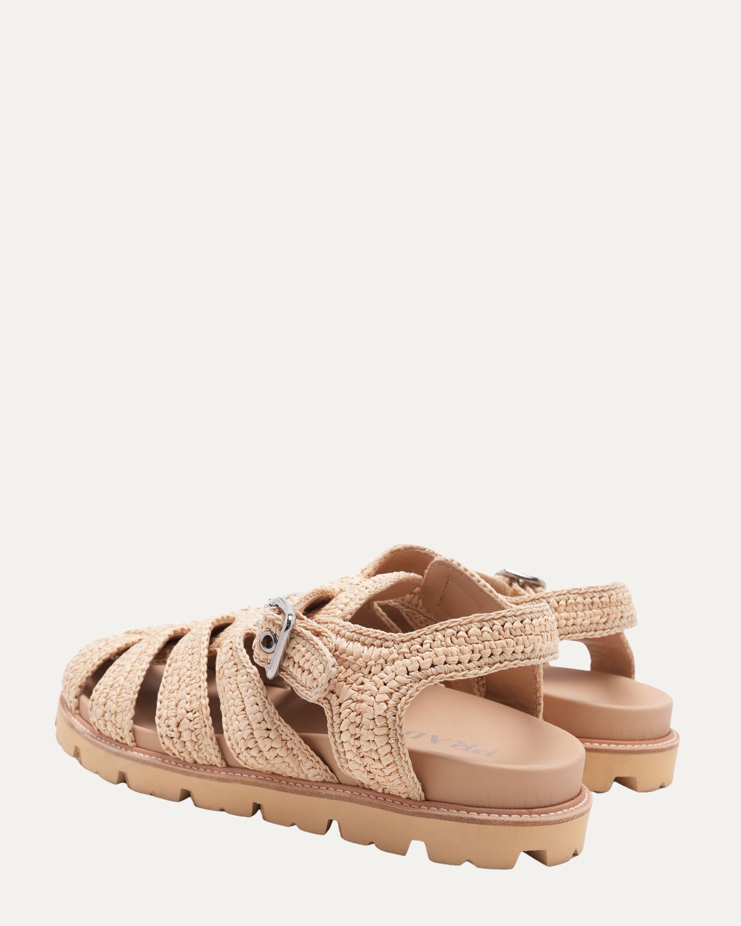 Raffia Fisherman Sandals