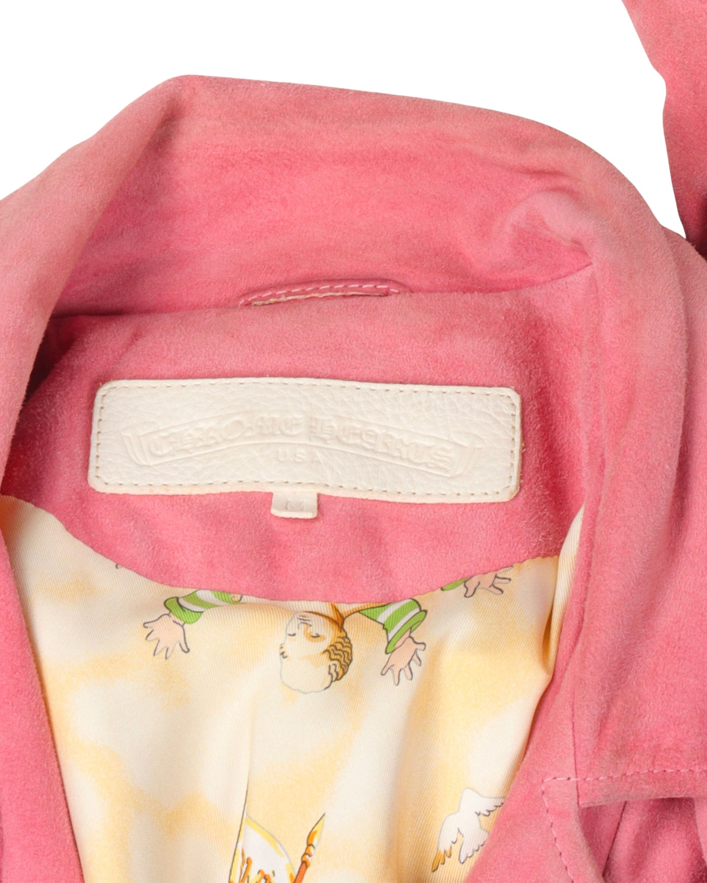 Hermes Lined Suede Jacket