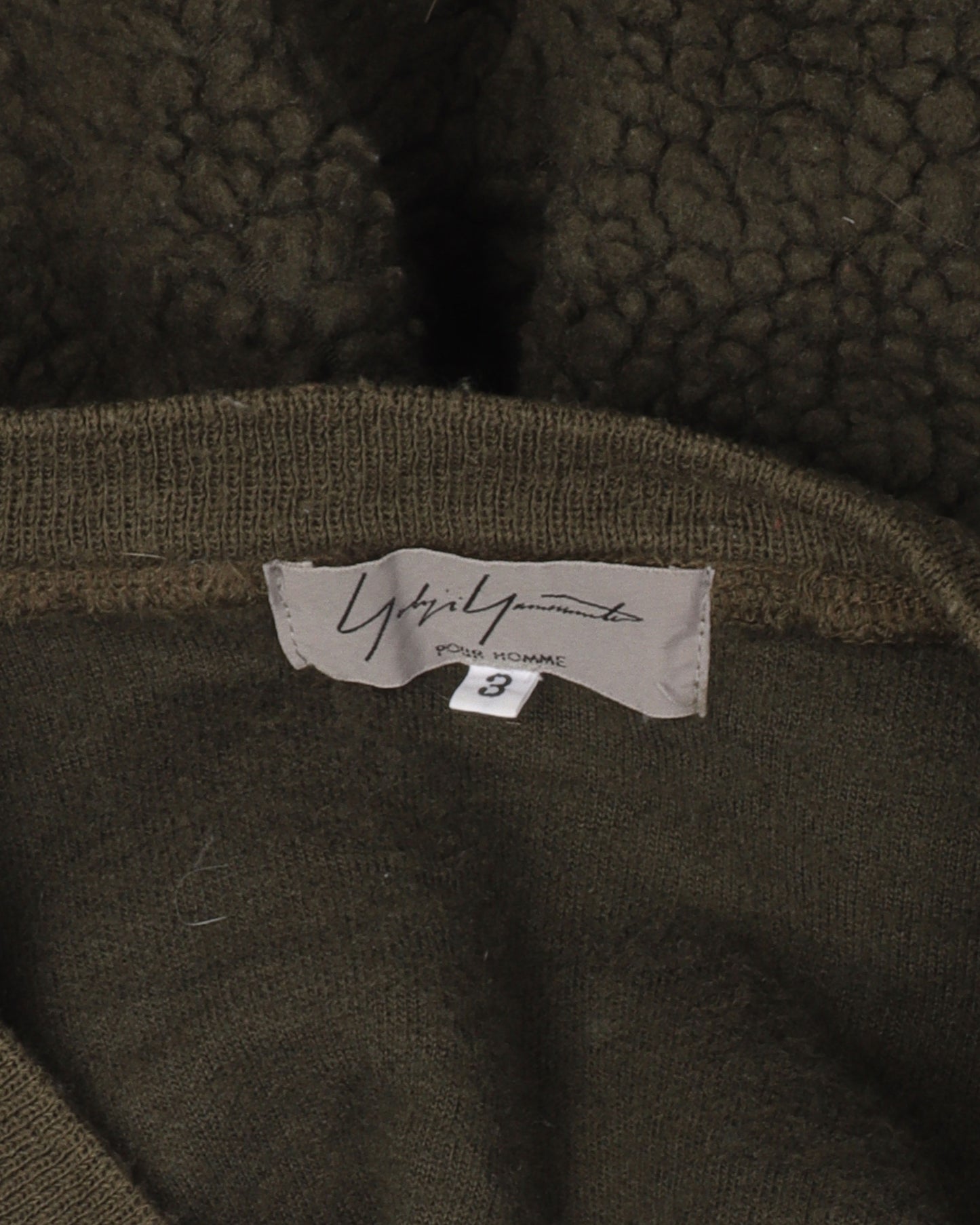 Wool Fleece Sweatshirt