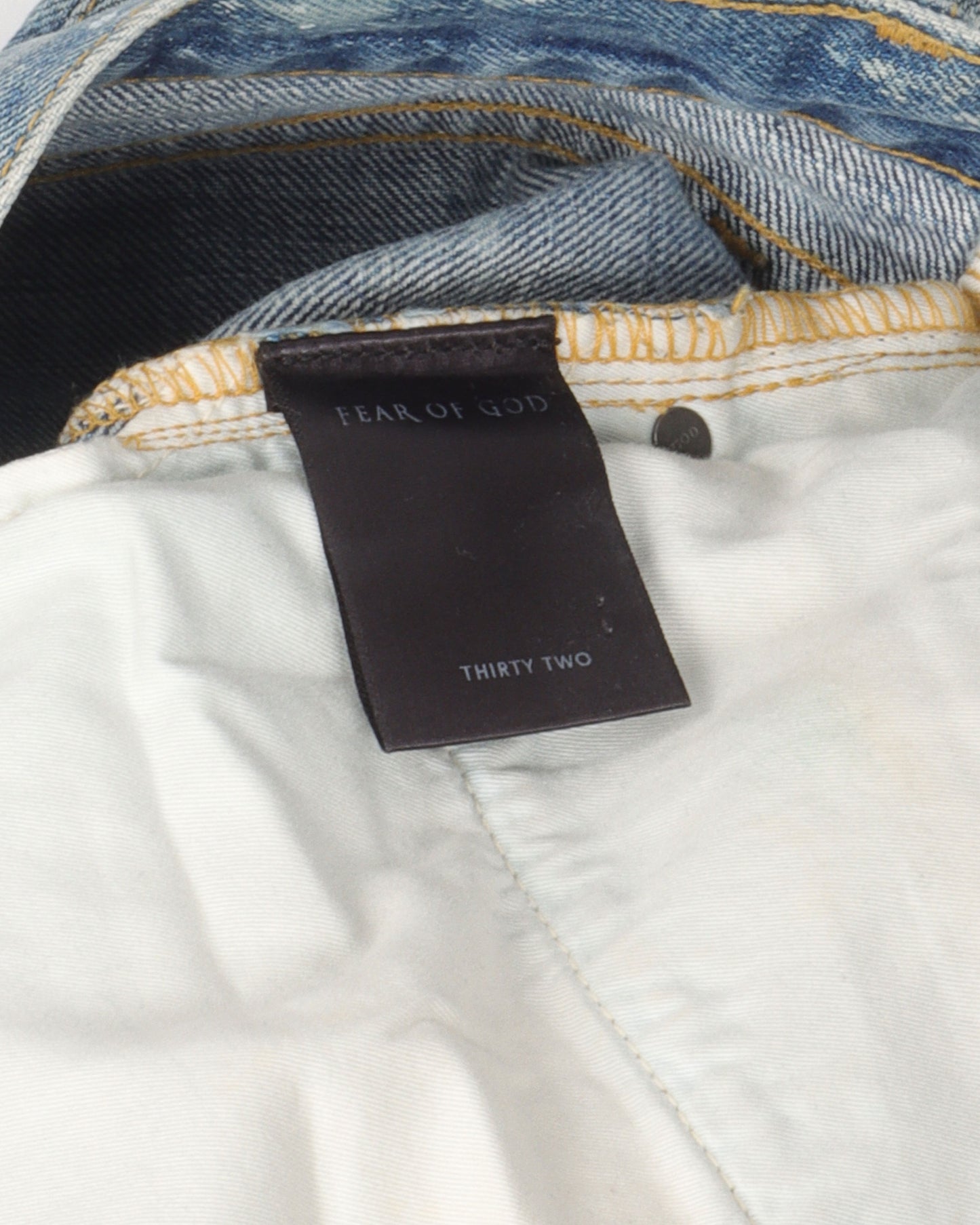 Romper Bleached Denim Jeans