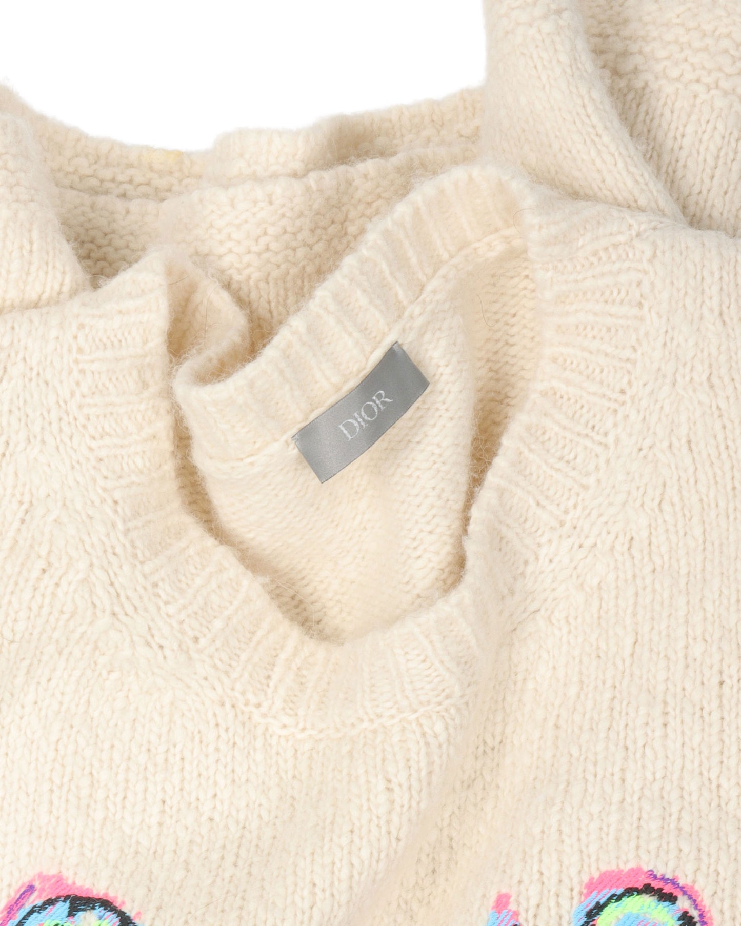 Kenny Scharf Cartoon Tiger Sweater