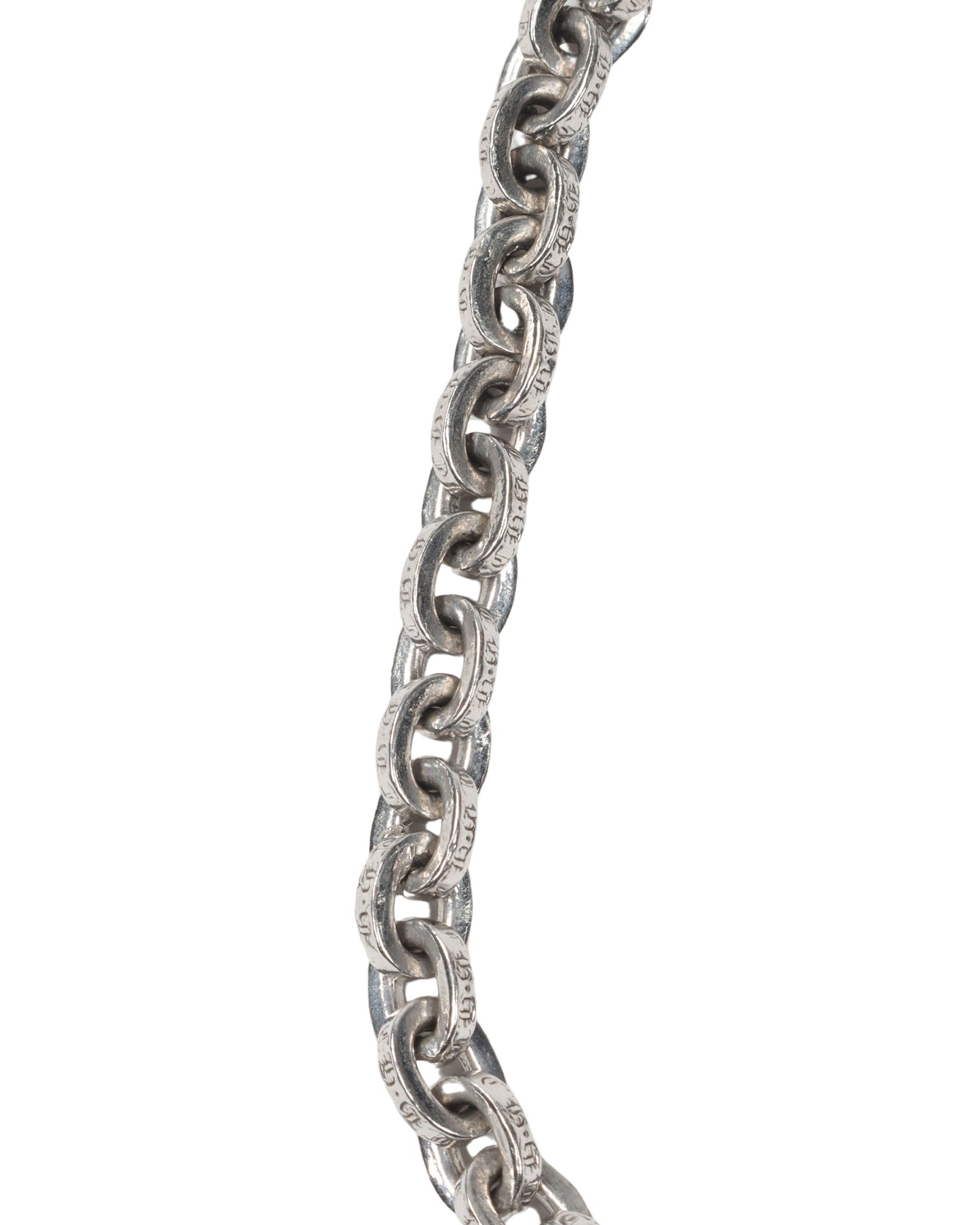 18K White Gold Paper Chain Bracelet
