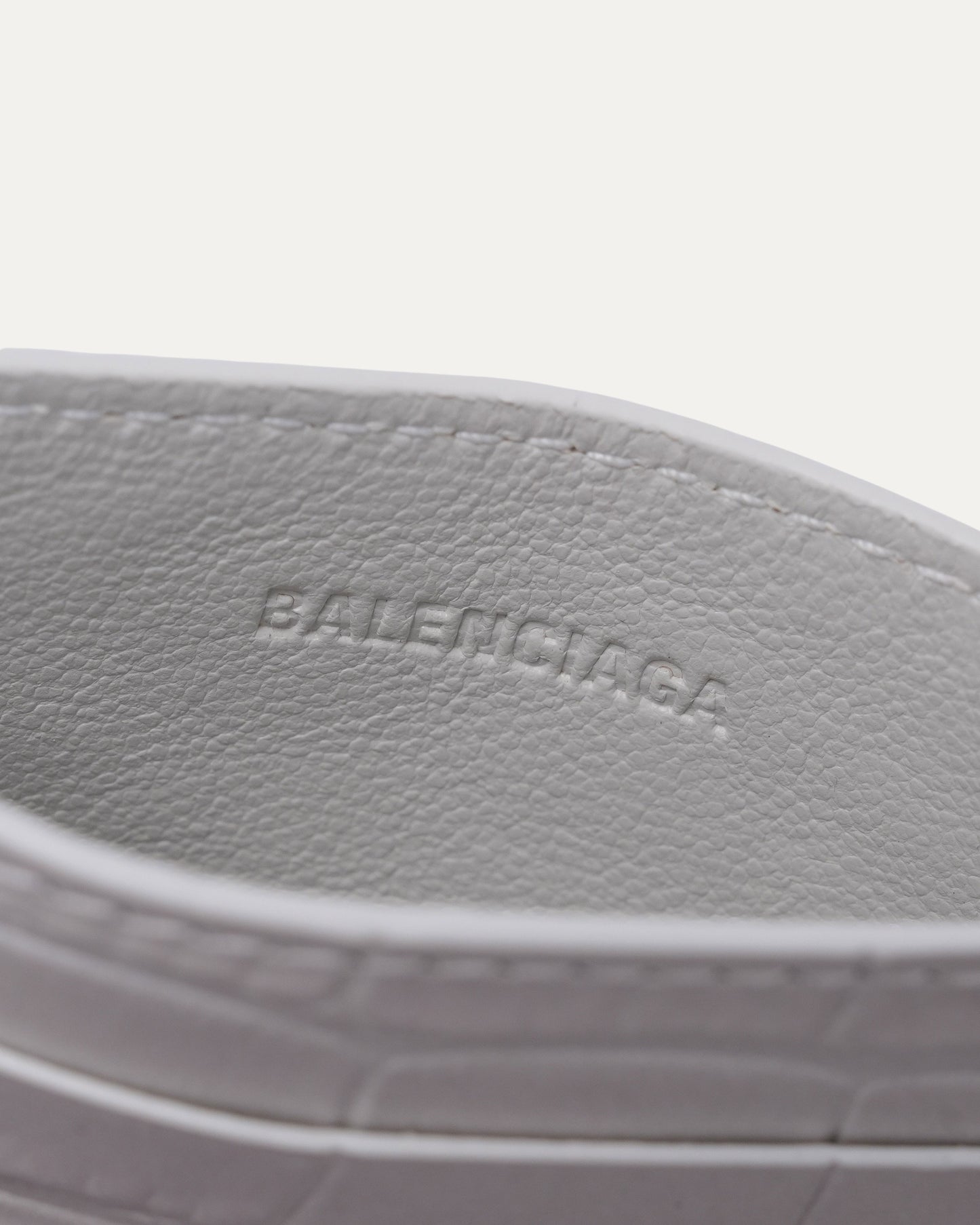 Crocodile Embossed Cash Cardholder