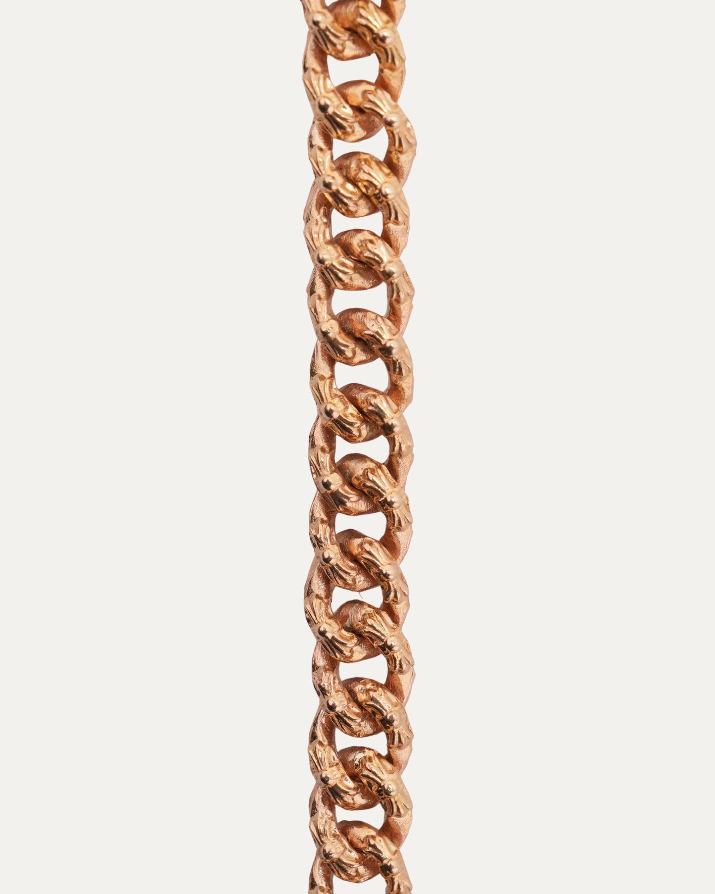 Gold Mini Extra Fancy Link Bracelet