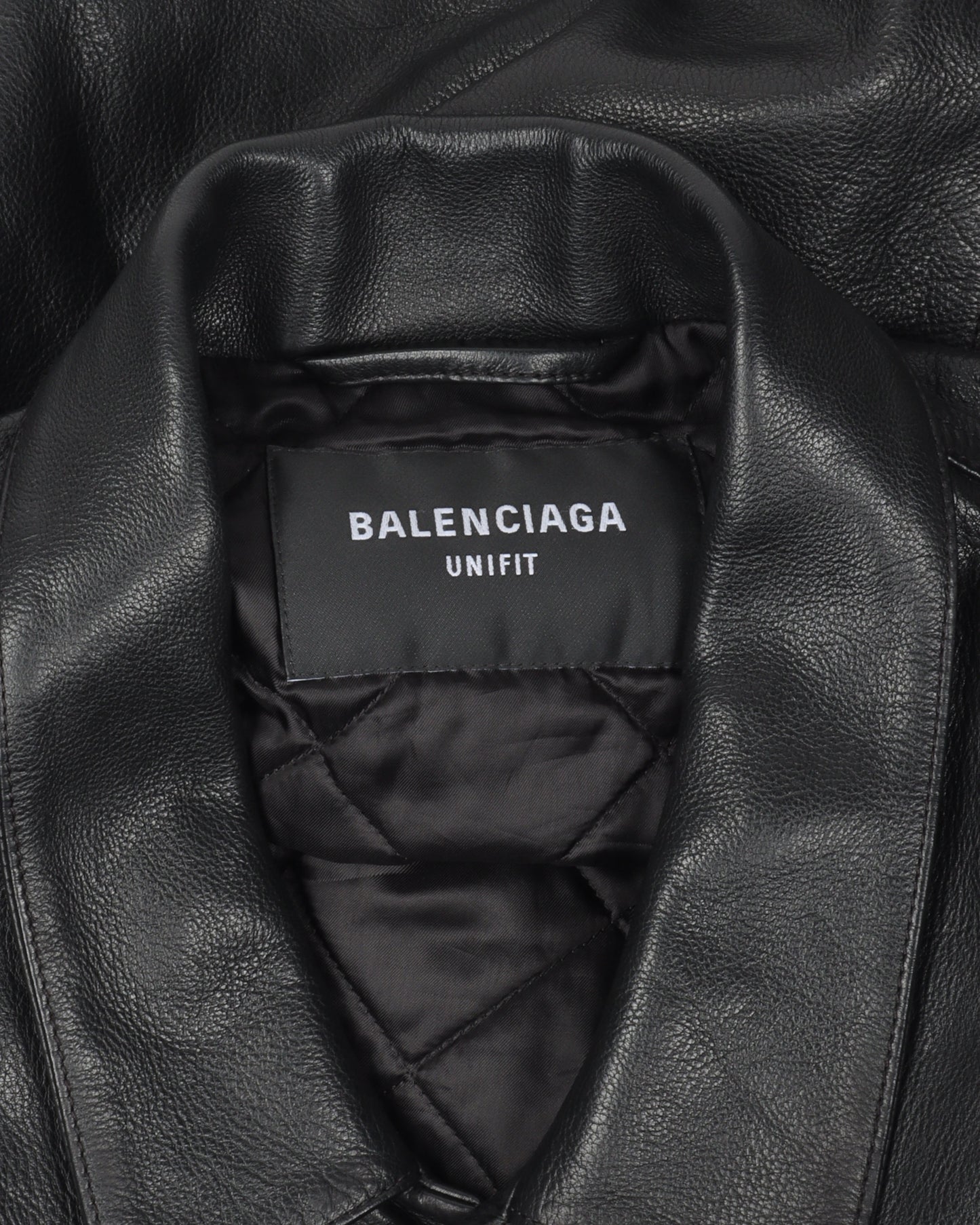 Oversized Leather Trucker Jacket