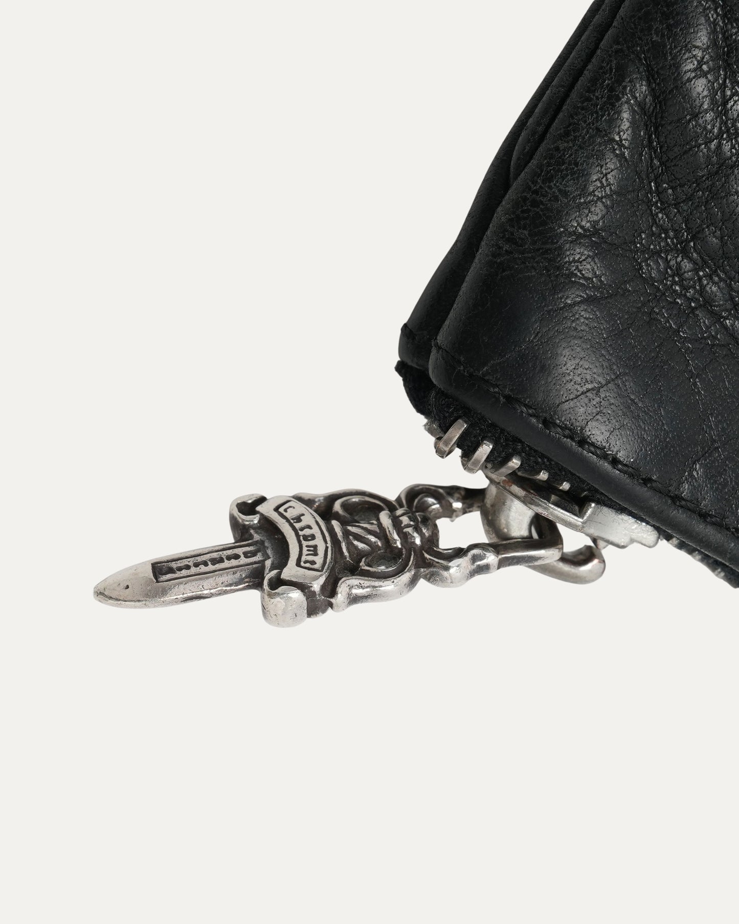 Cross Patch Zip Wallet