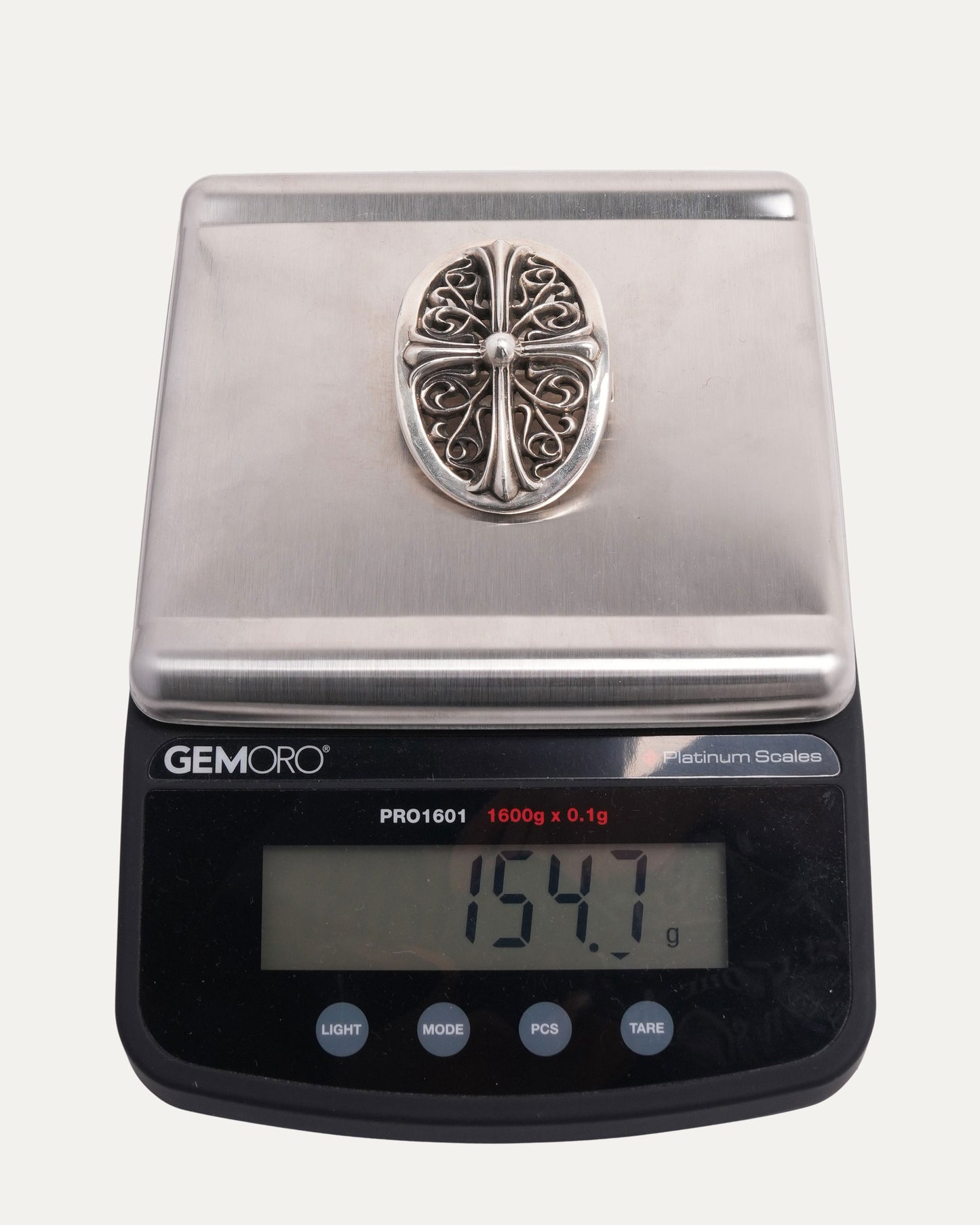 Oval Cross Belt Buckle