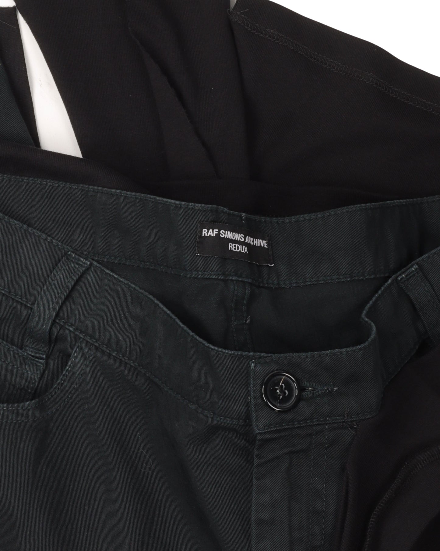 Archive Redux AW04 T-Shirt Layered Slim Leg Jeans