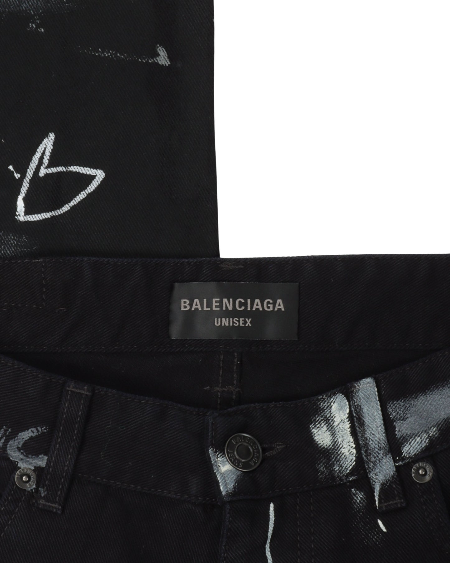 Graffiti Baggy Jeans
