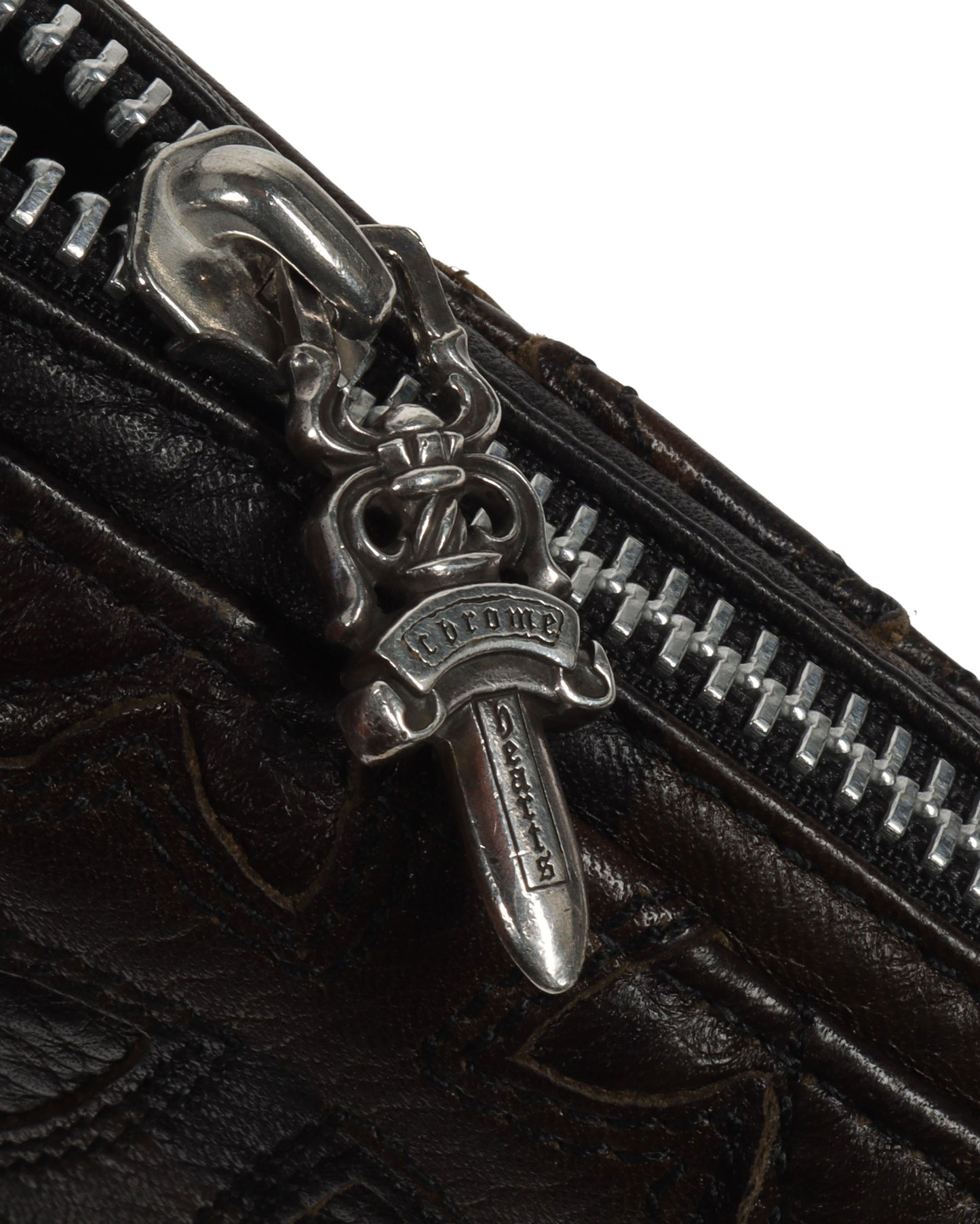 Camouflage Leather Cross Patch Wallet