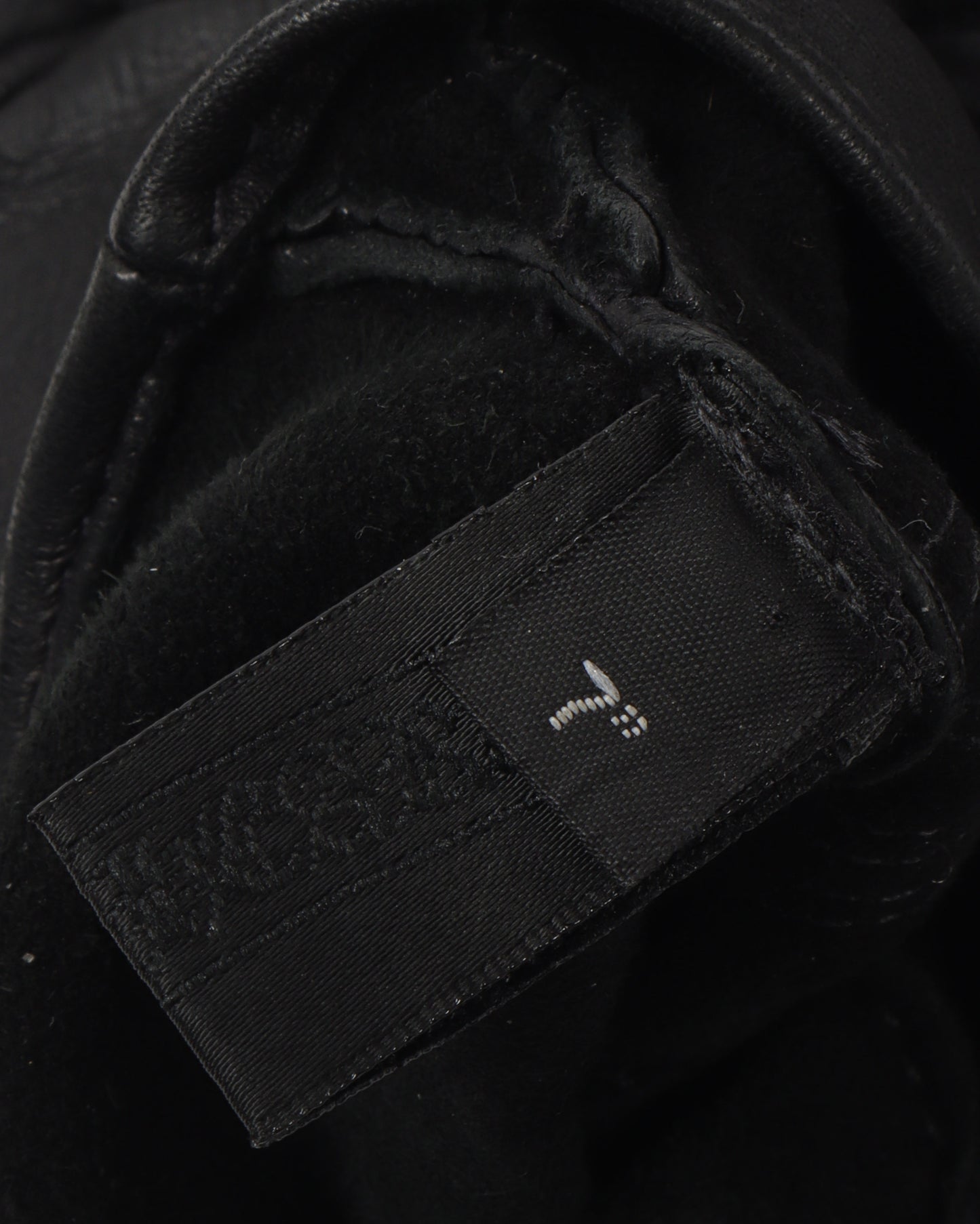 Slim Fit Cemetery Patch Leather Gloves