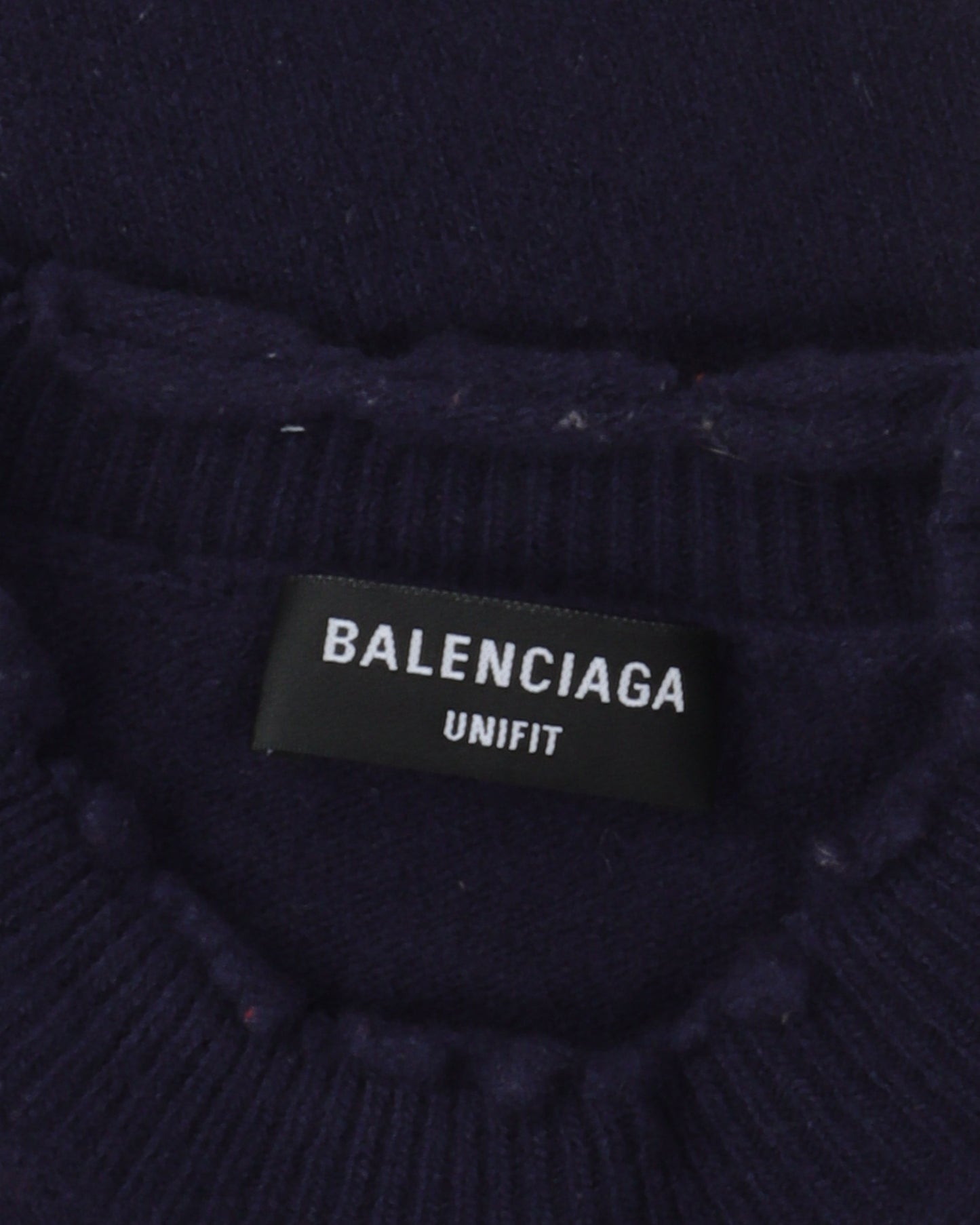 Double B Raw Hem Sweater