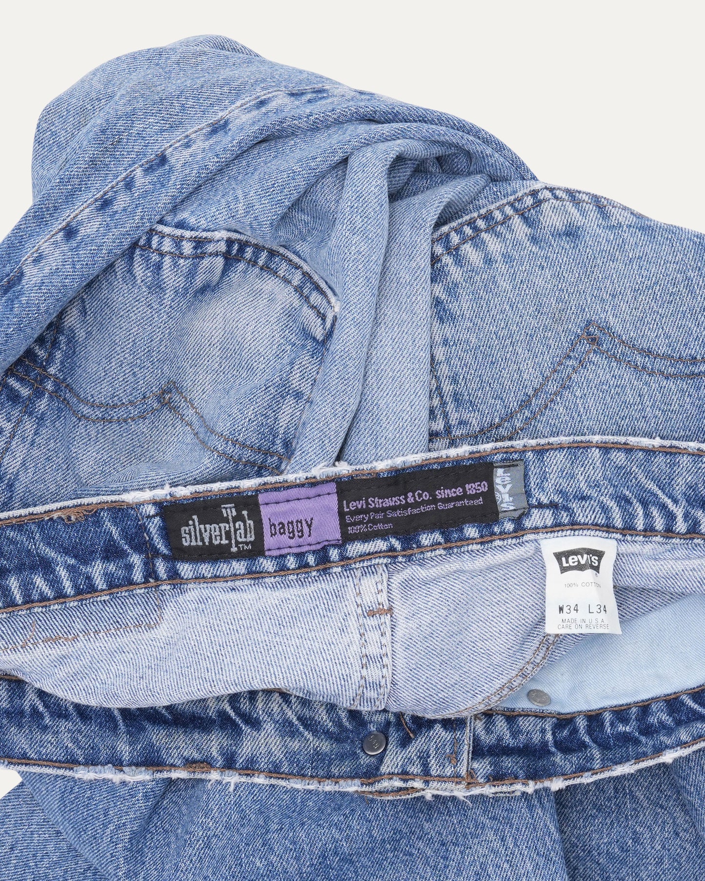 Levi's Silver Tab Baggy Jeans