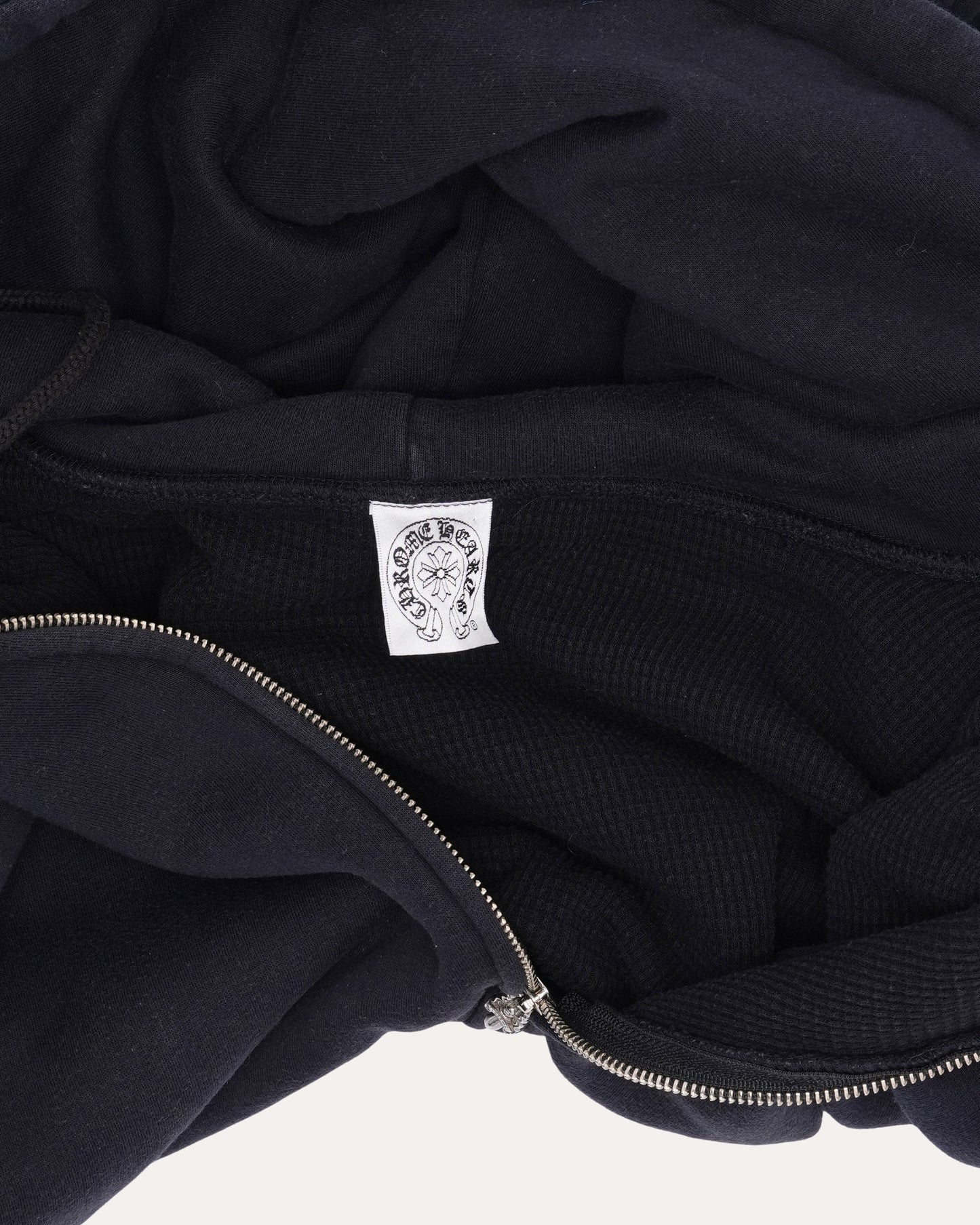 Plus Cross Thermal Lined Zip Up Hoodie