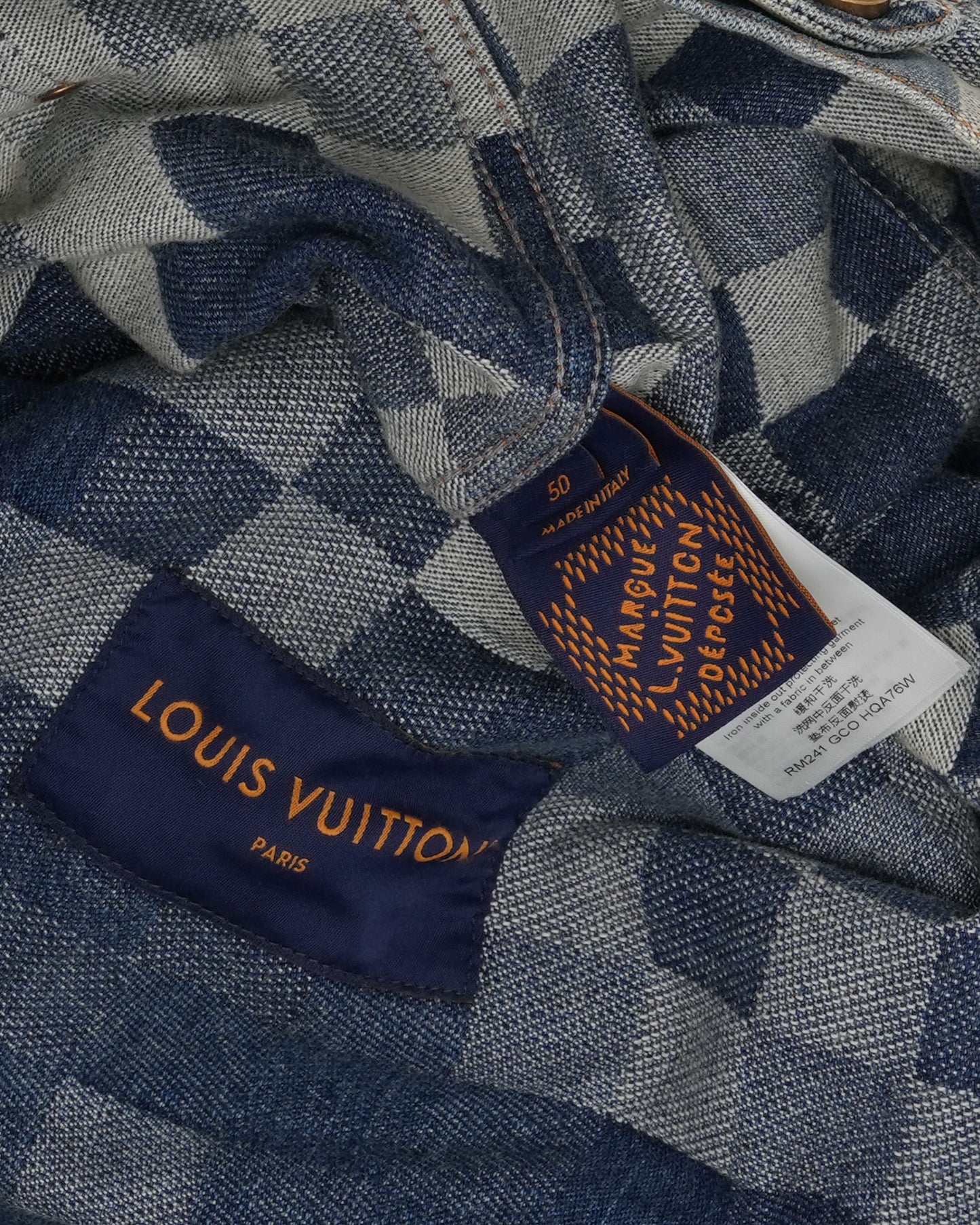 Damier Damoflage Denim Jacket
