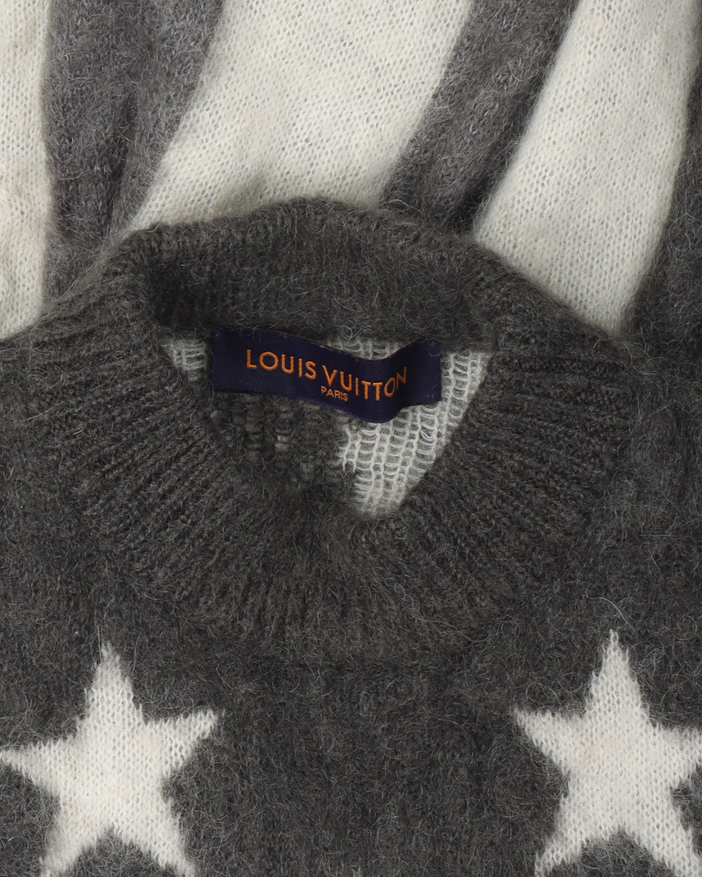 Mohair American Flag Sweater