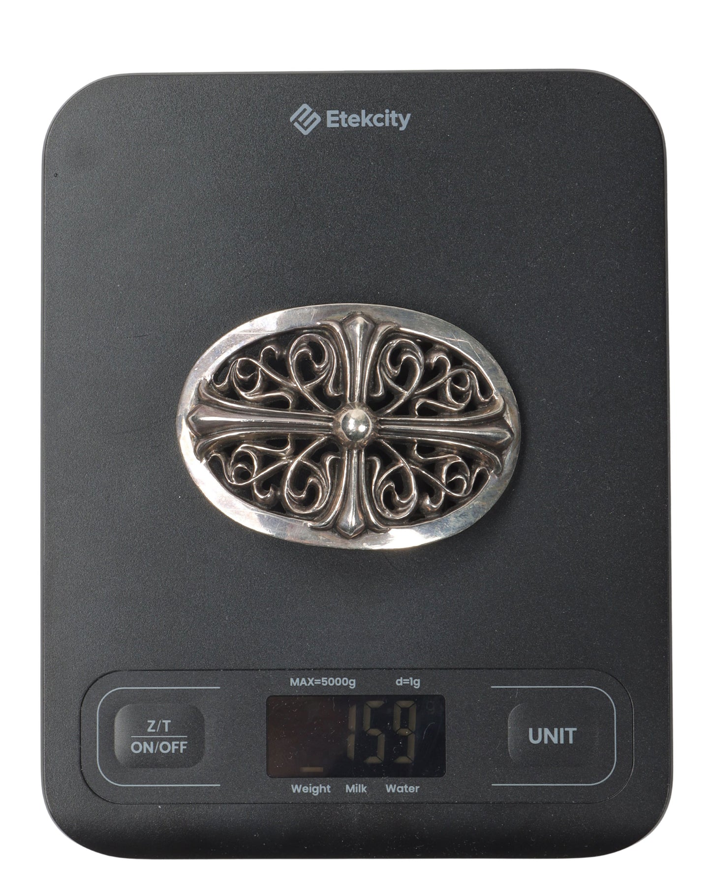 Oval Cross Belt Buckle