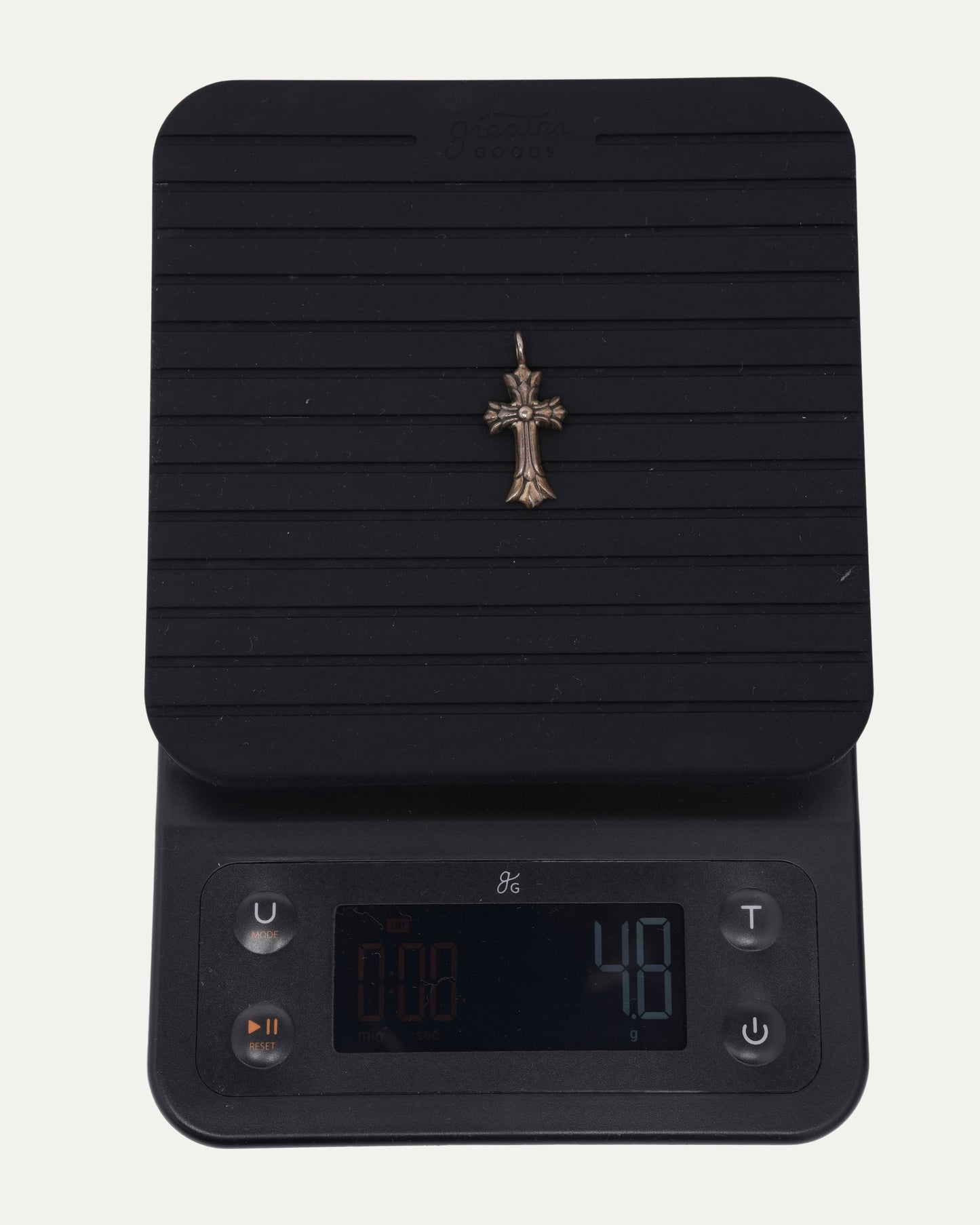 Small Double Cross Pendant