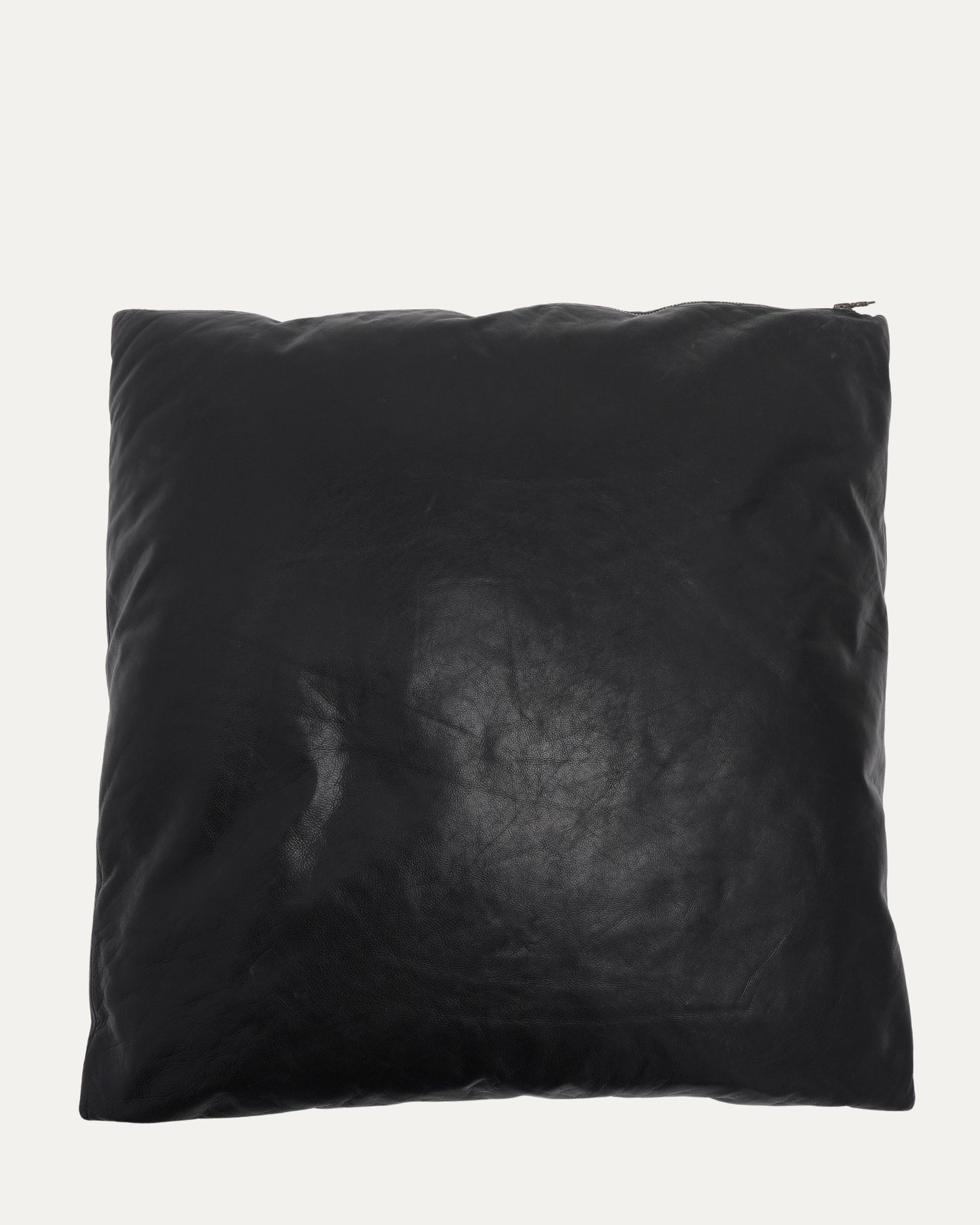 Dagger Patch Leather Cushion