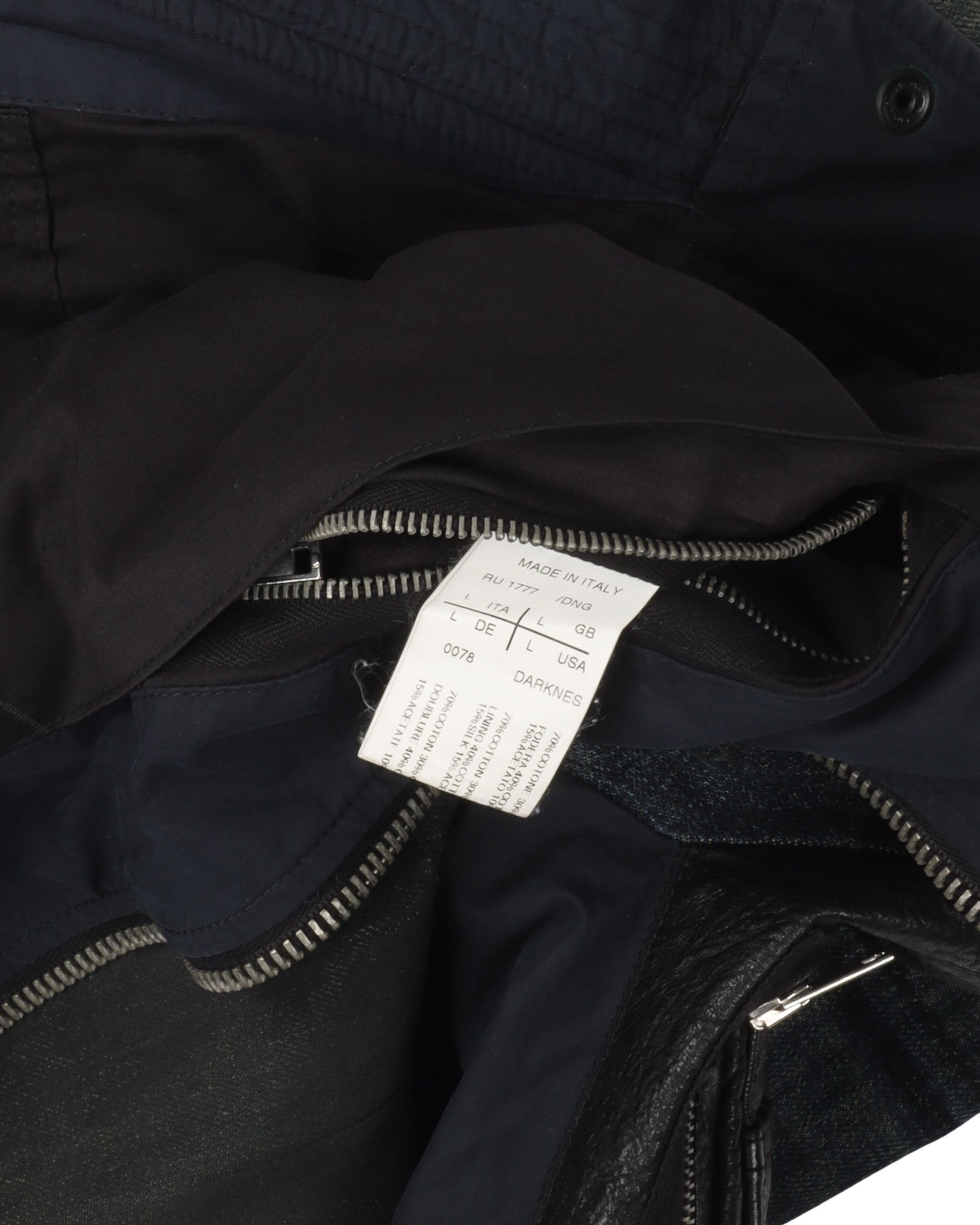 Scab Denim Leather Jacket