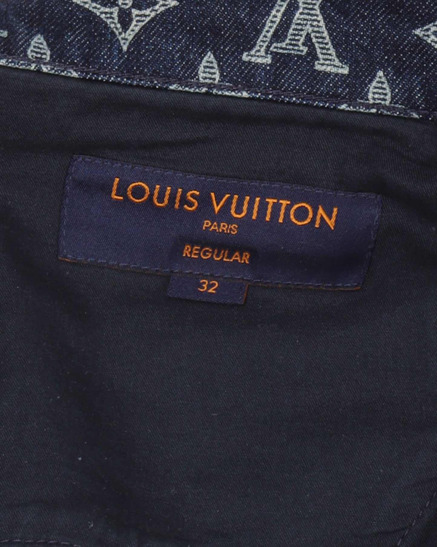 Indigo Monogram Jeans