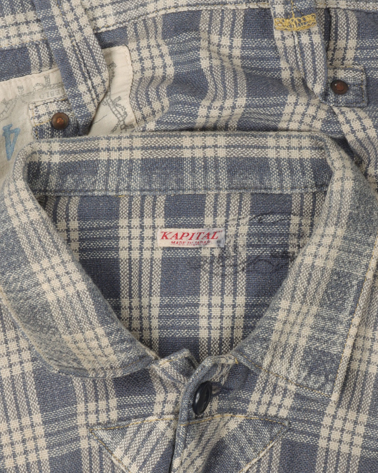 Pocketed Flannel Shirt