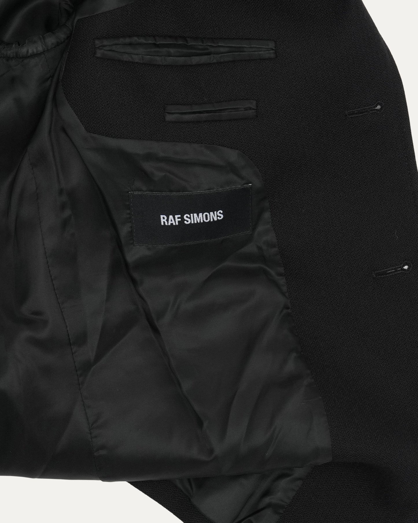 Slim Fit Cropped Wool Blend Suit