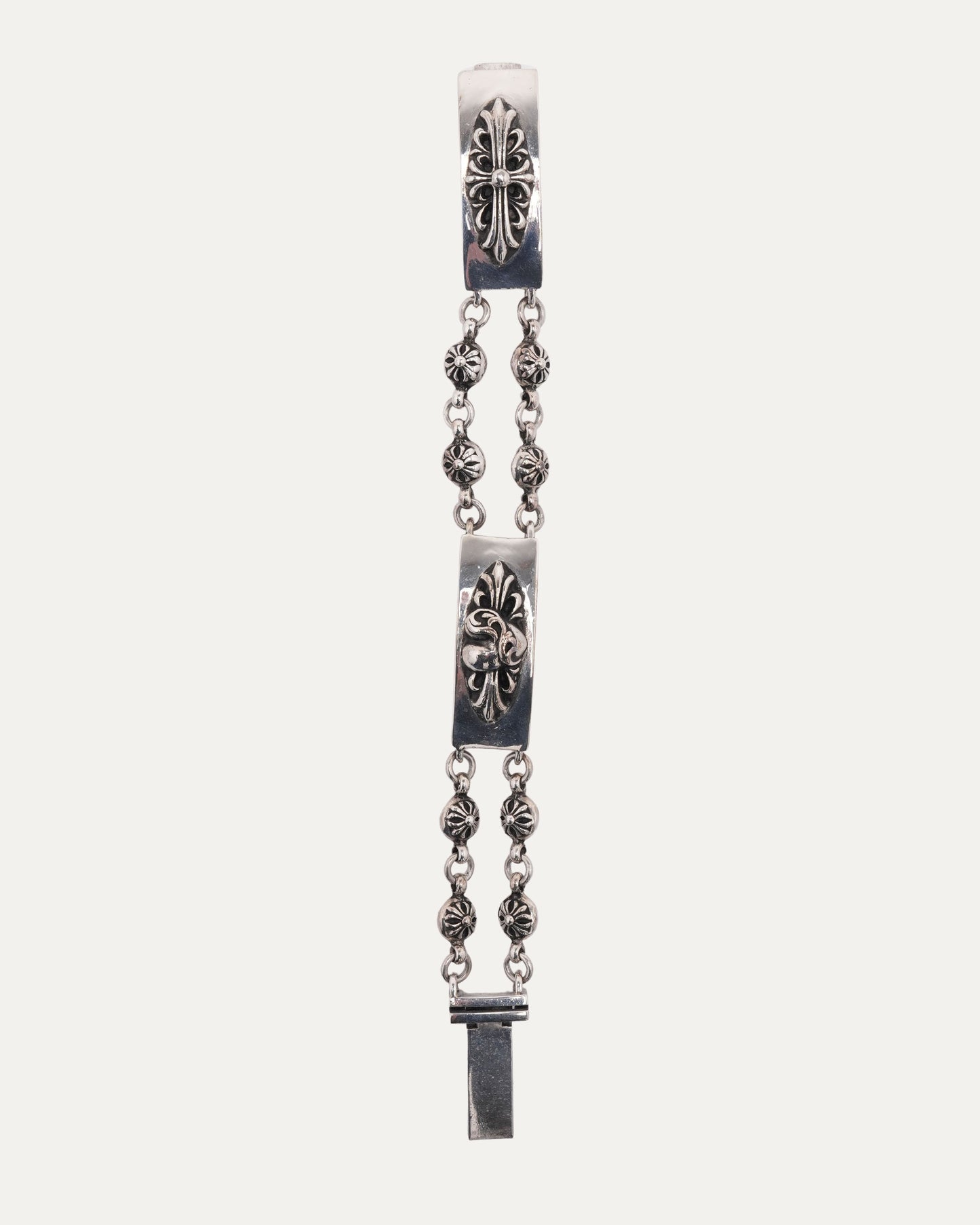 Double ID Plus Ball Bracelet