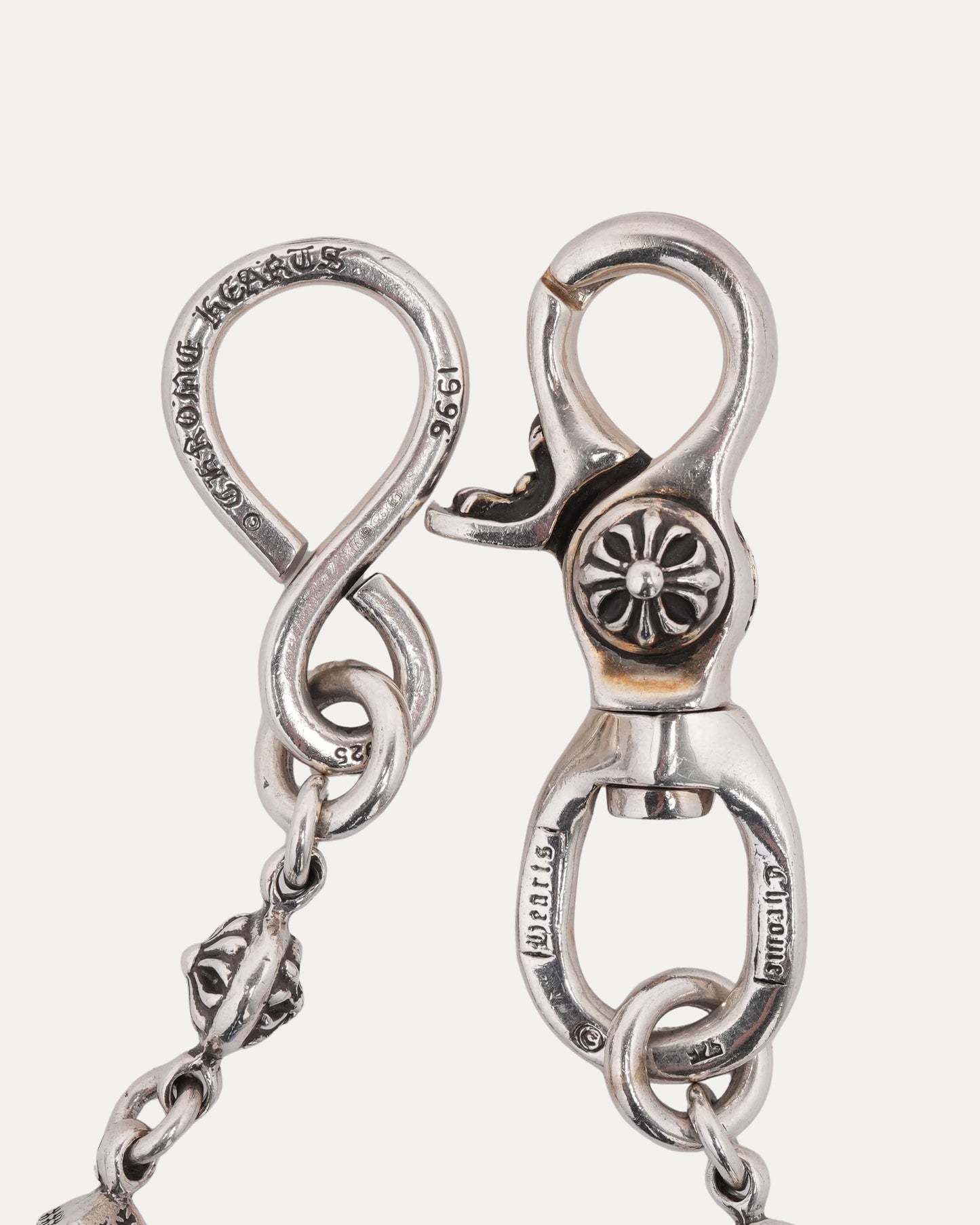 Dice and Plus Ball Wallet Chain