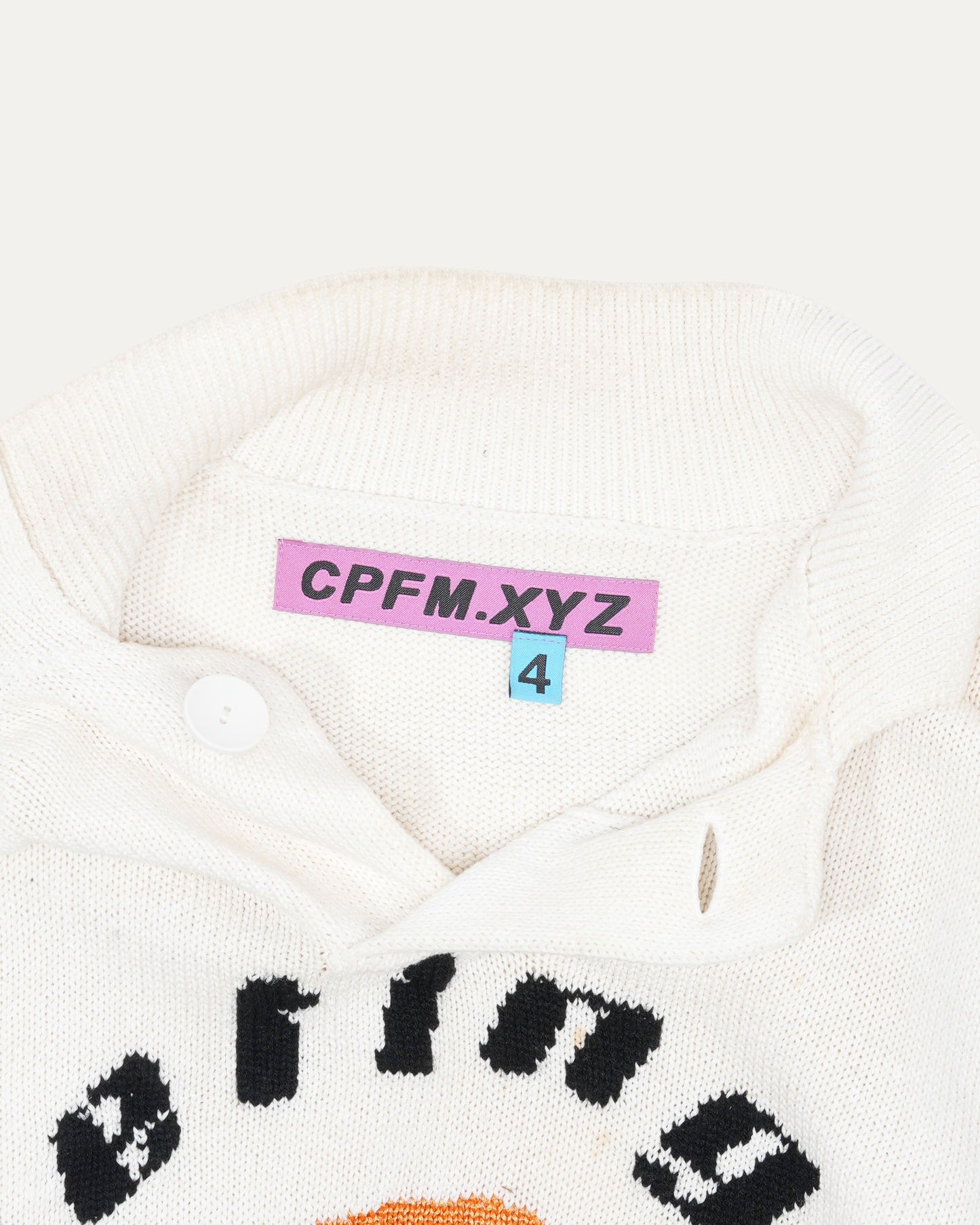 Fleeting Floating Knitted Polo Sweatshirt