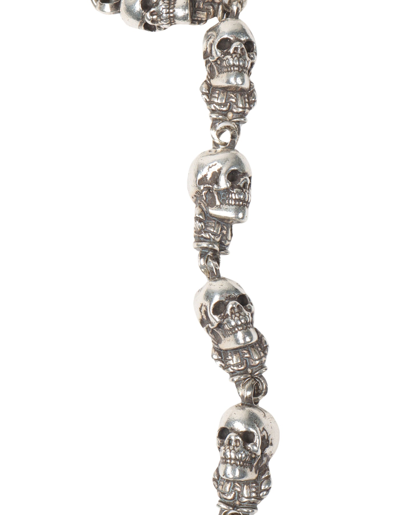 Delphino Foti Skull Wallet Chain