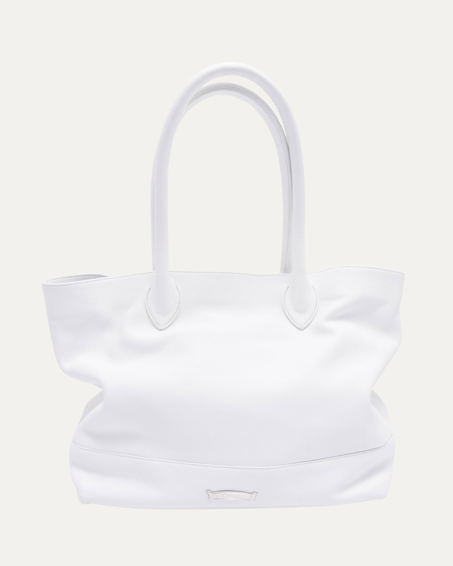 Silver Embellished Star Patch Shoulder Bag