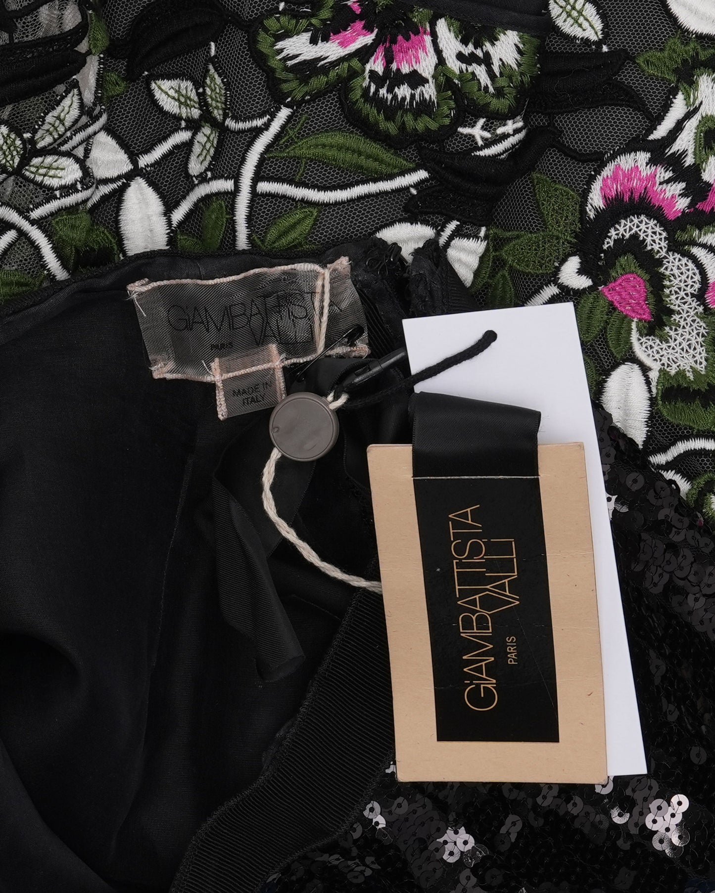 Sequin Floral Skirt