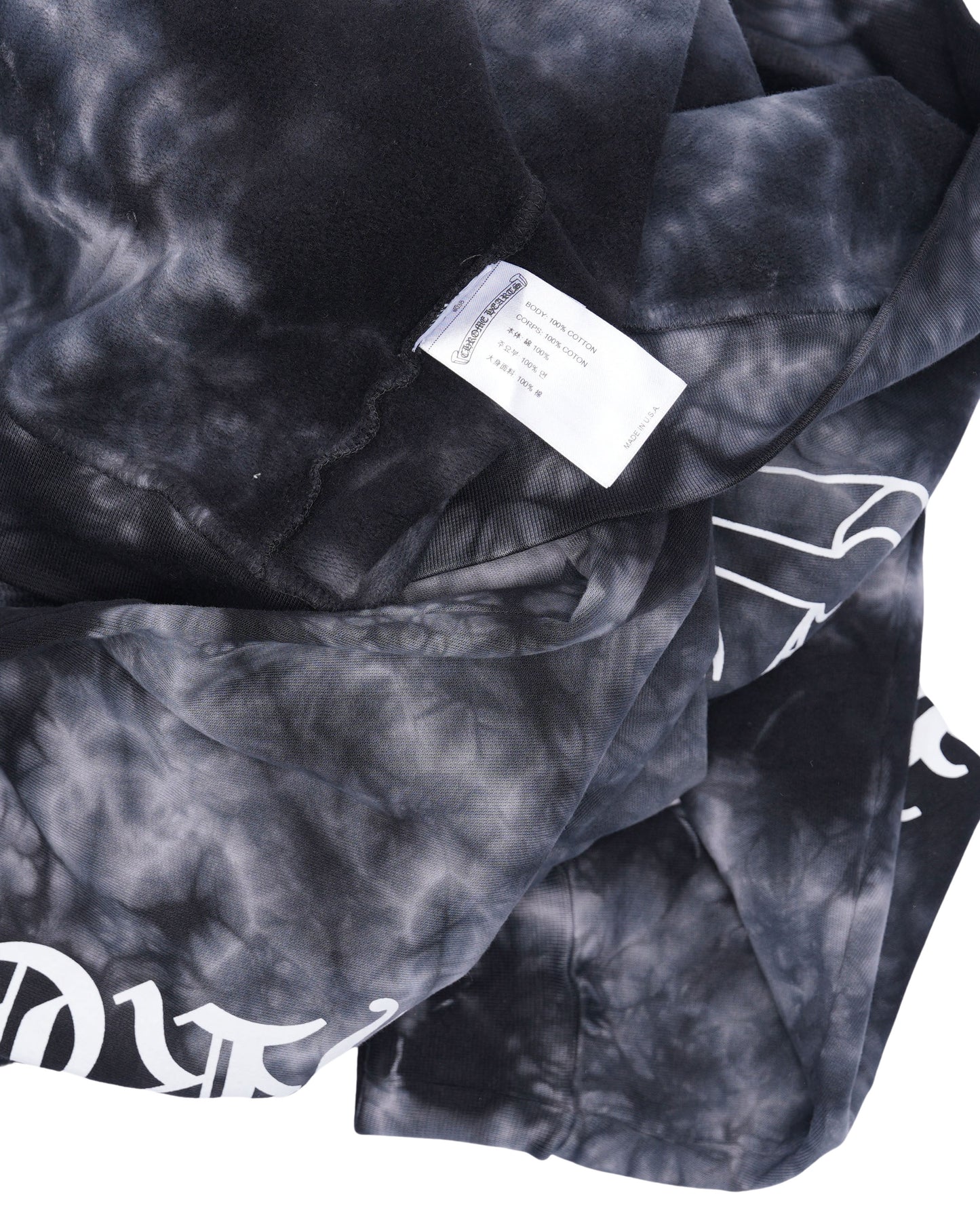 Tie Dye Horseshoe Logo Hoodie