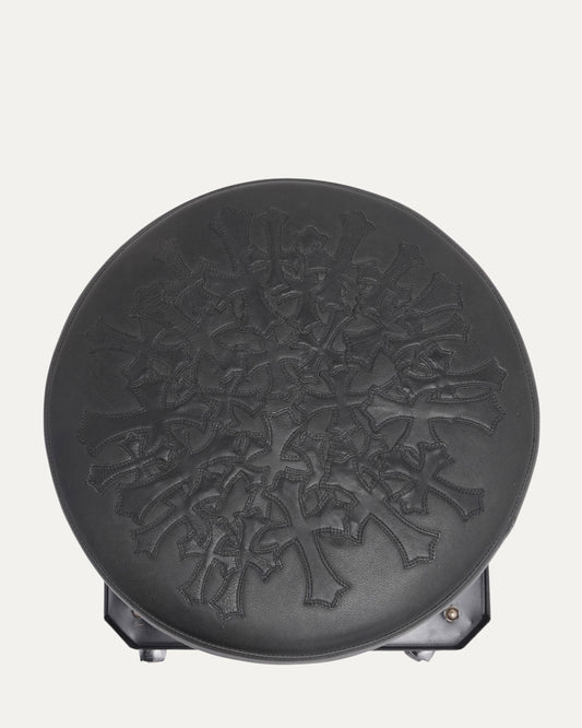 Cross Patch Shop Stool