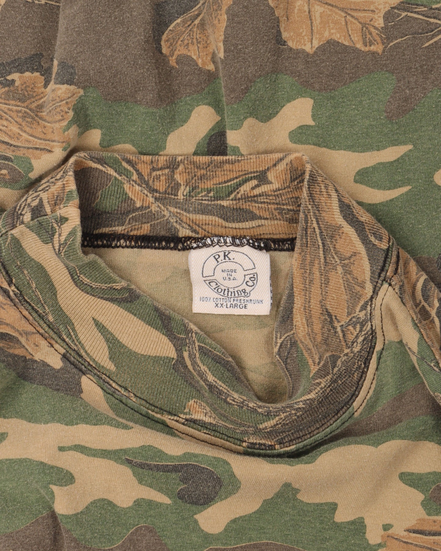 PL Clothing Co. Camouflage Long Sleeve T-Shirt