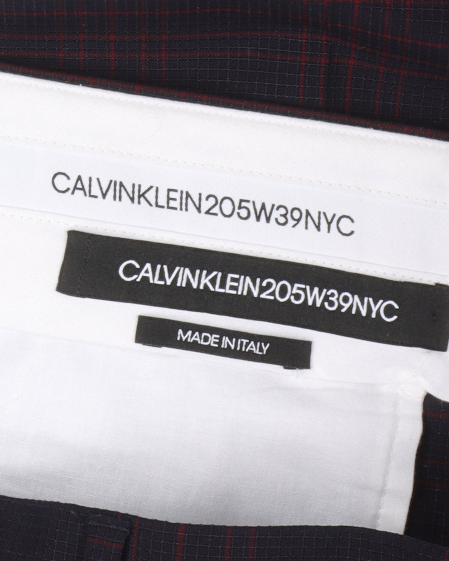 Plaid Pleated Side Stripe Pants