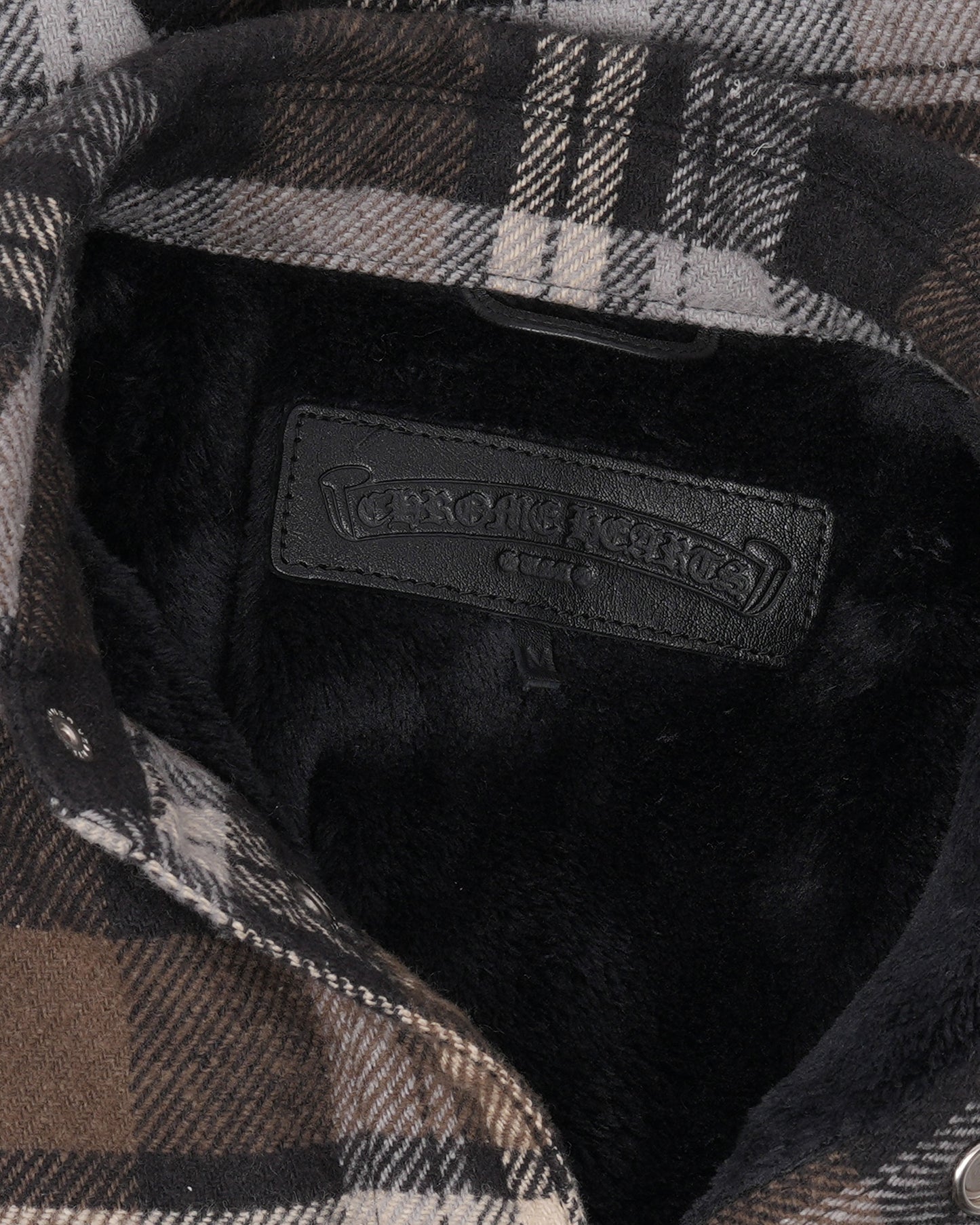 Pile Lined Plaid Mullet Head Shirt