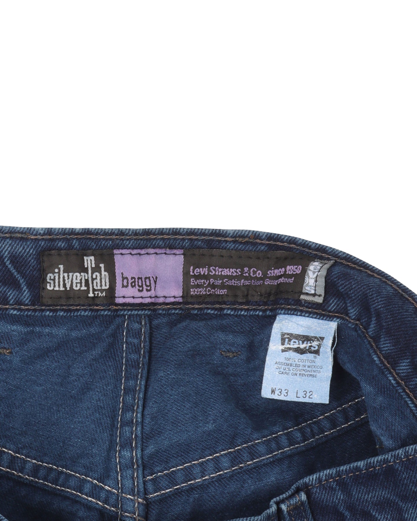 Levi Silver Tab Baggy Dyed Jeans