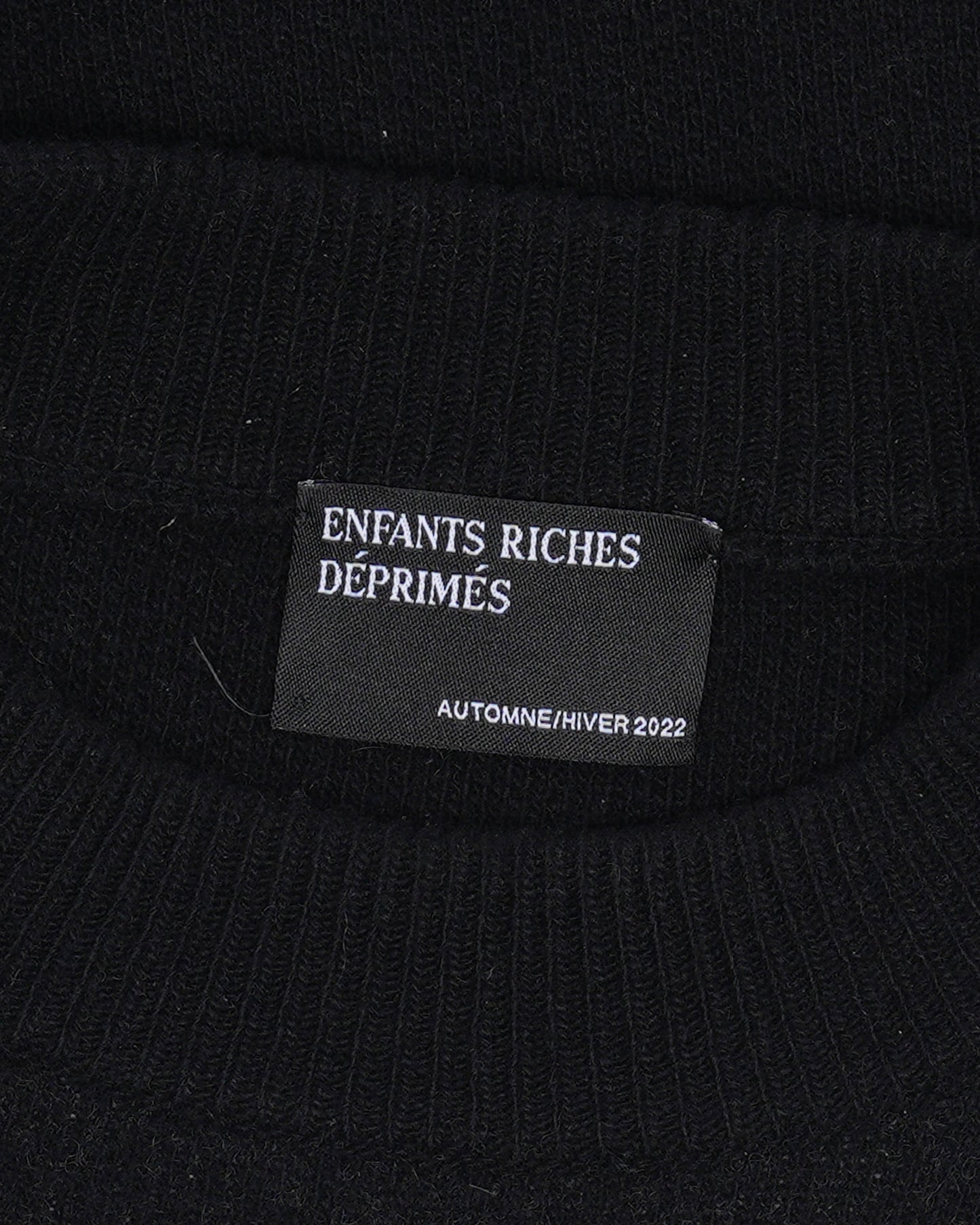 Wool-Cashmere Blend Check Sweater