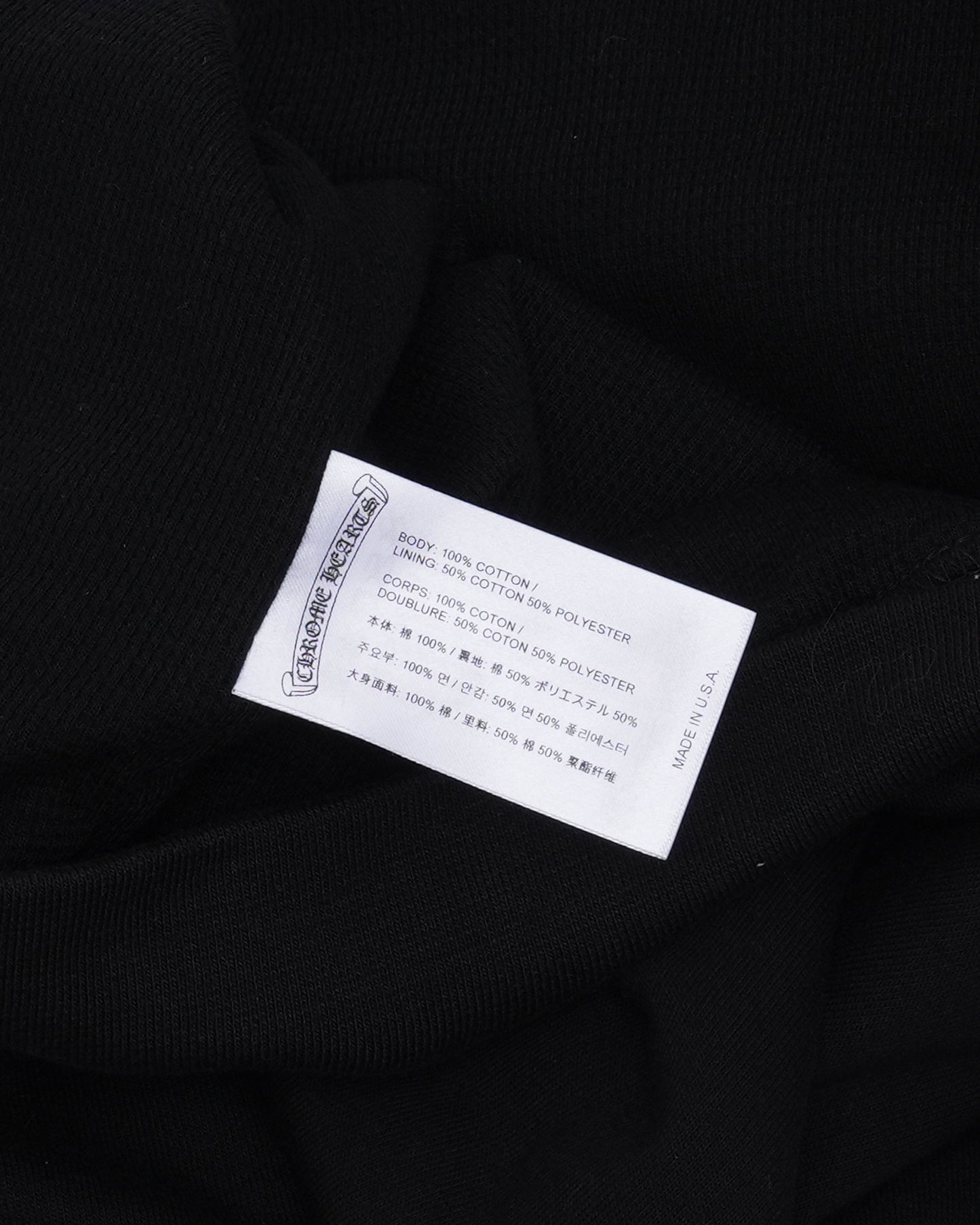 Thermal Lined Horseshoe Logo Zip Up Hoodie