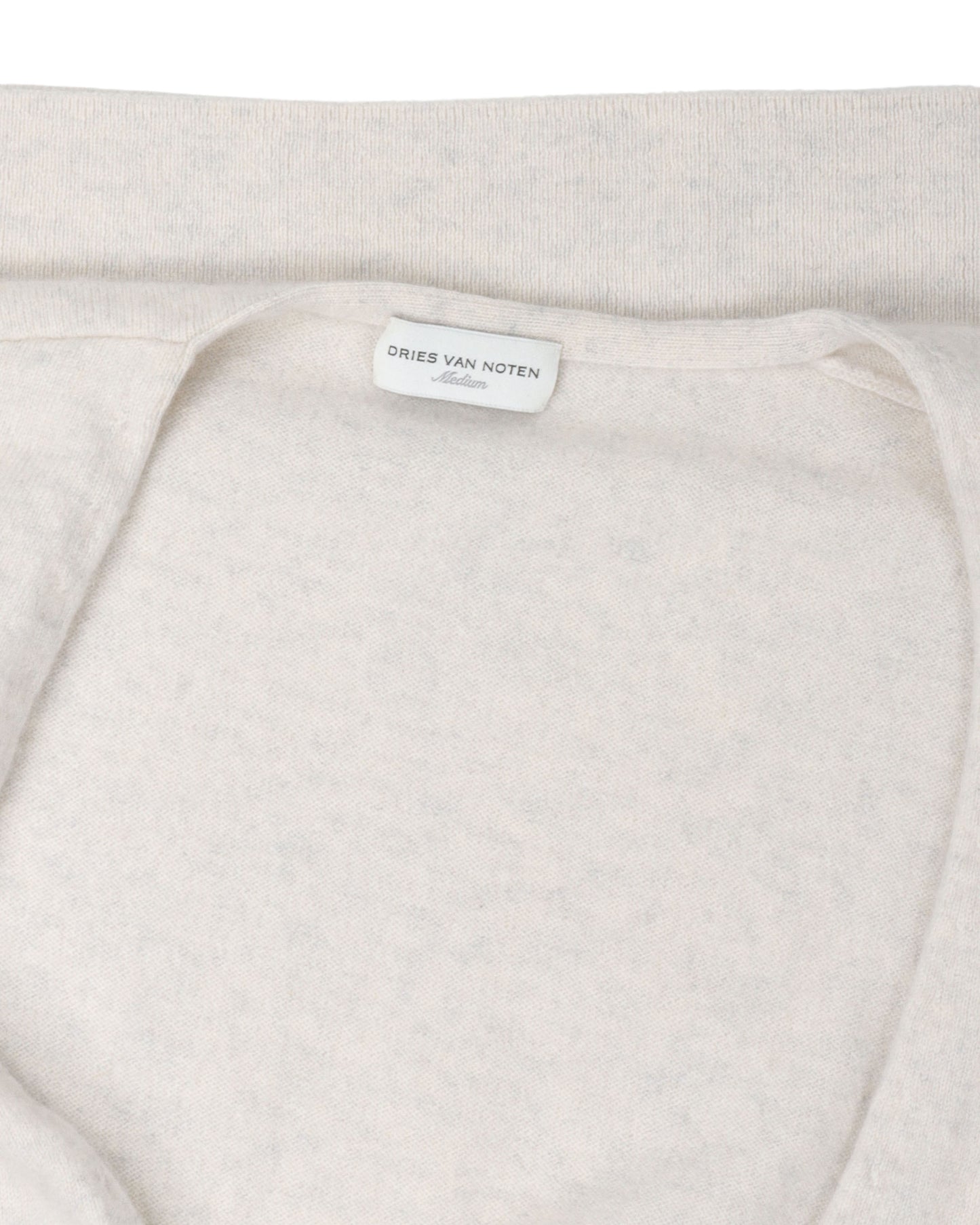 Deep Neck Cashmere Sweater Vest