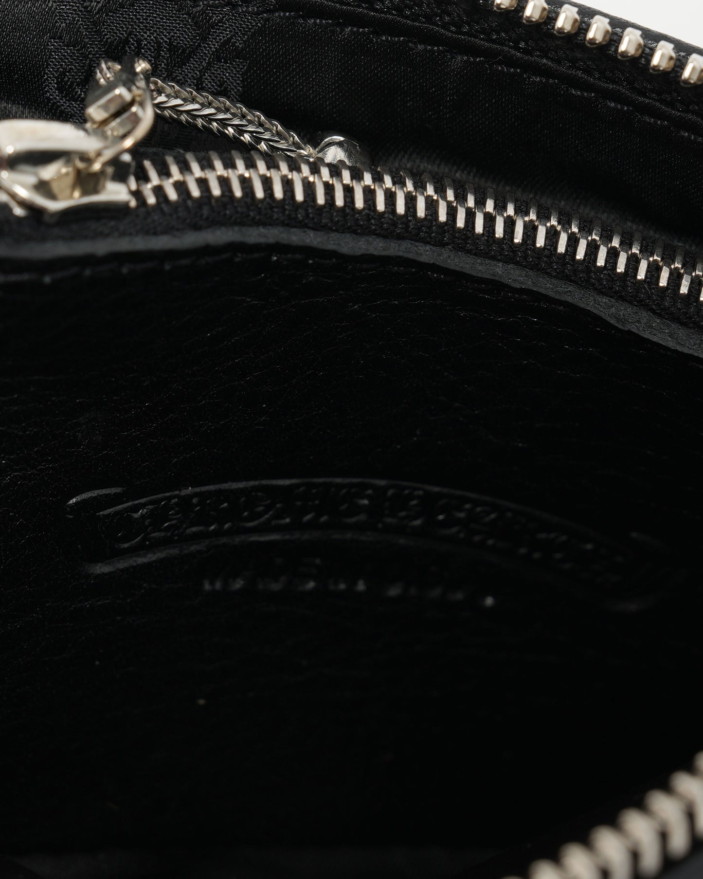 Cross Patch Zip Wallet