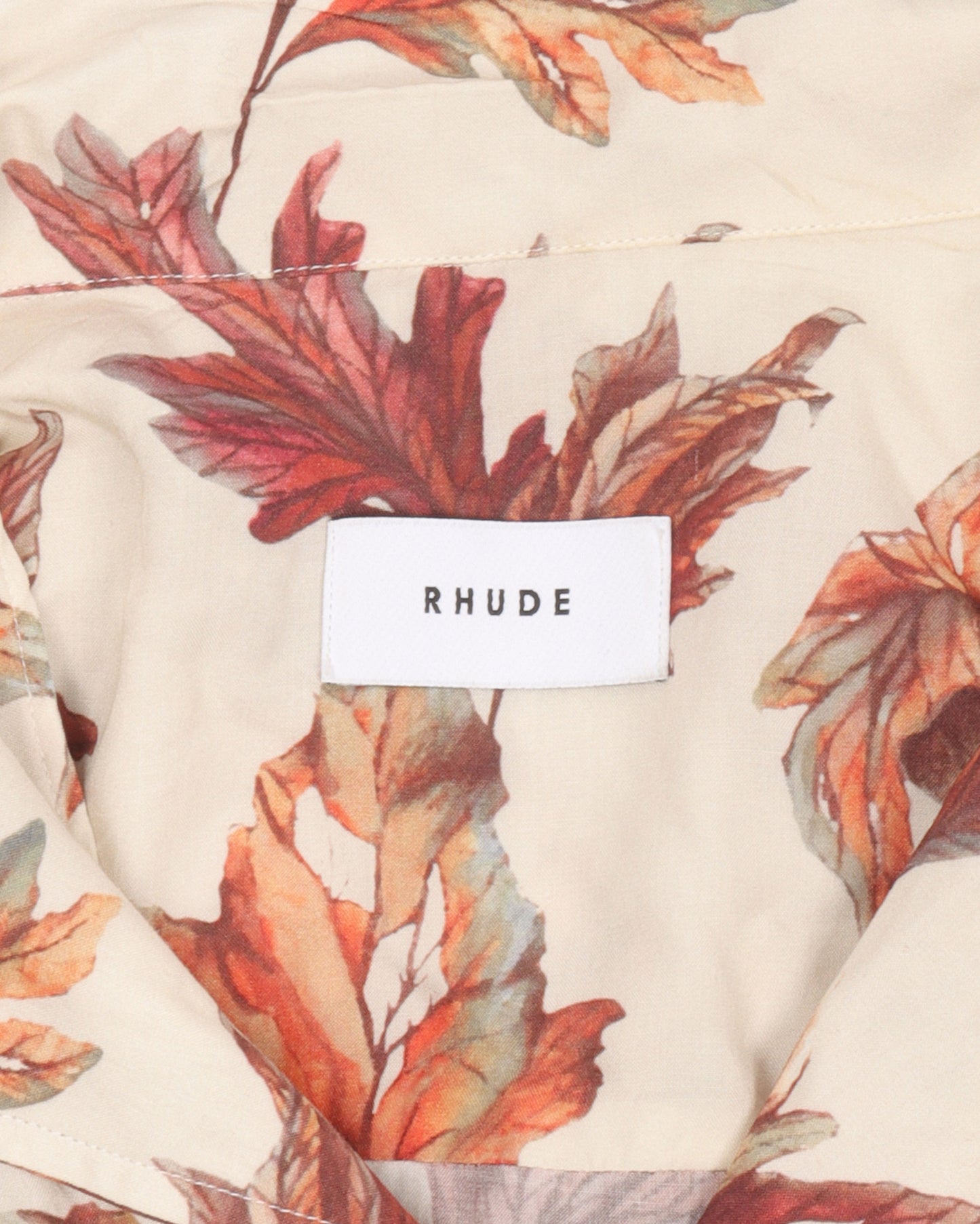 Leaves Button Up Shirt