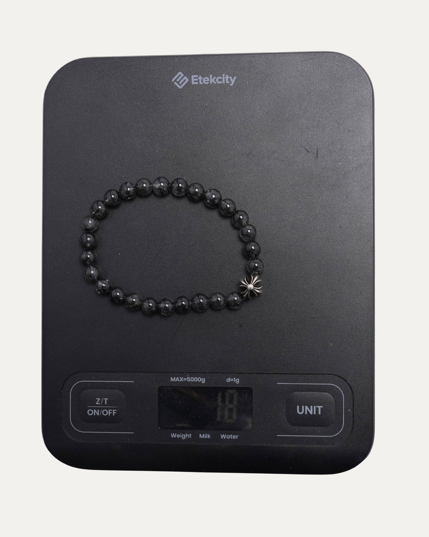 6mm Plus Cross Bead Bracelet