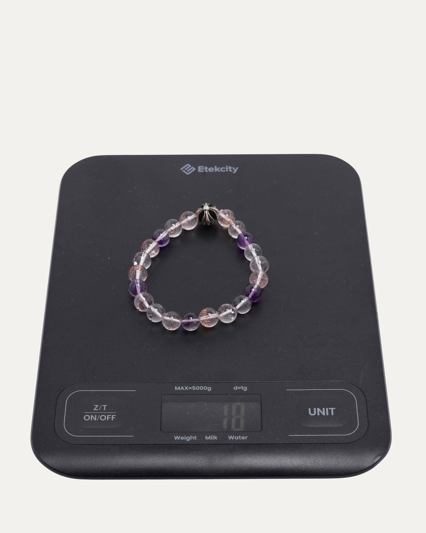 8mm Plus Cross Bead Bracelet