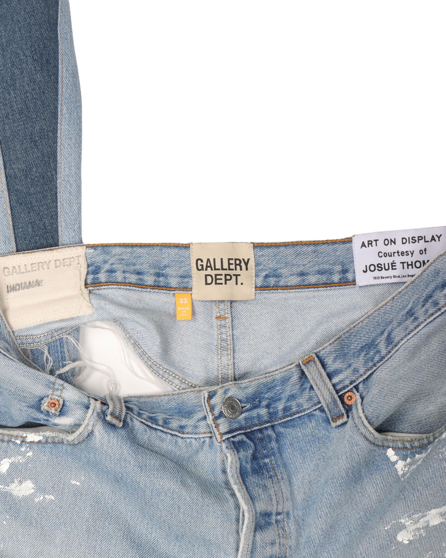 Thrashed Indiana Flare Jeans