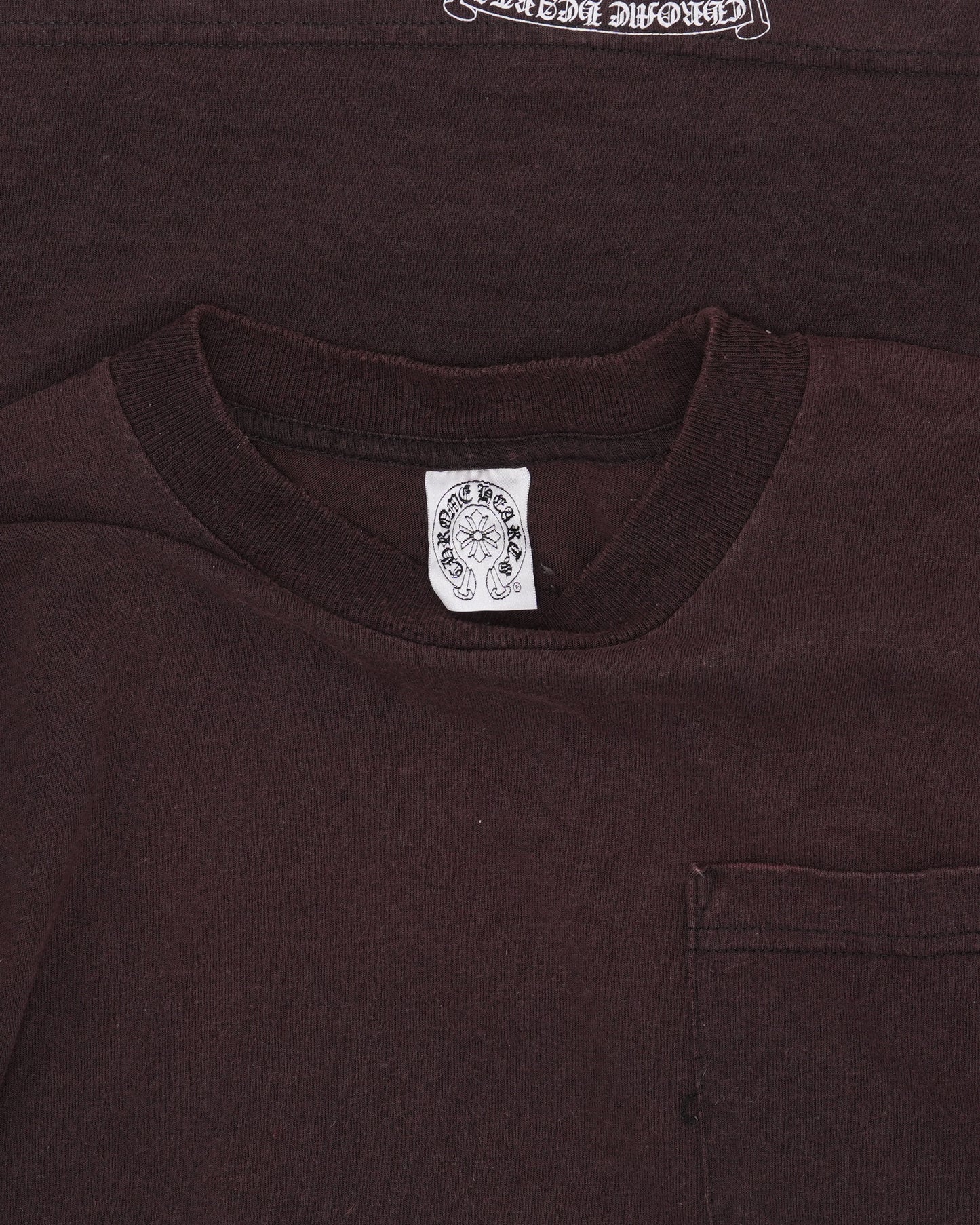 Vintage Wash Multi-Motif Long Sleeve Pocket T-Shirt